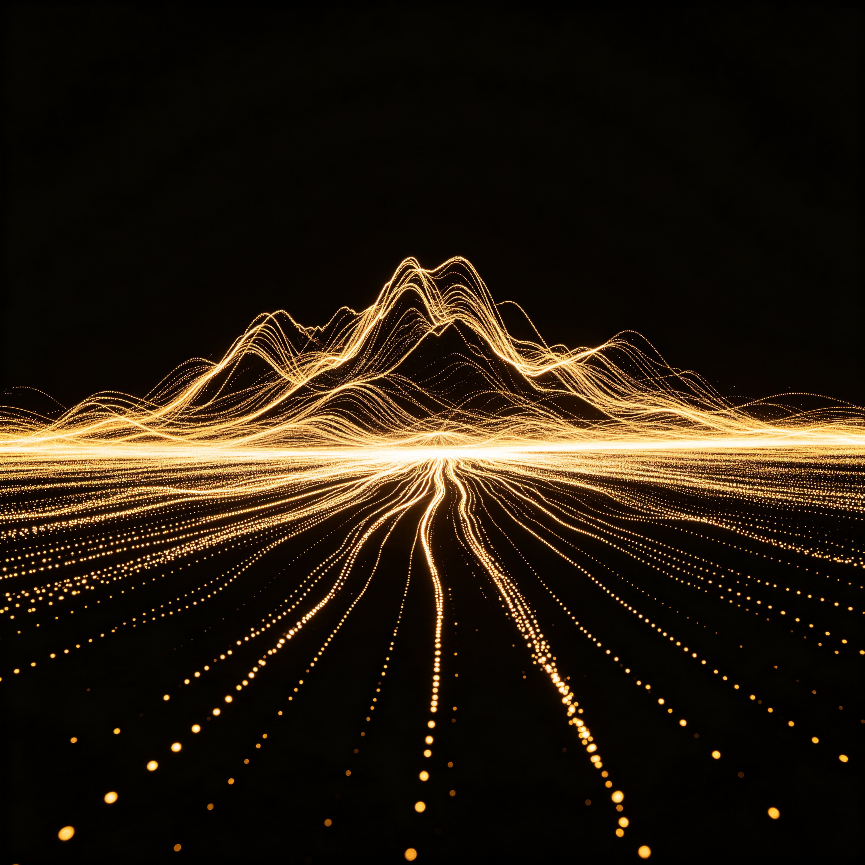 light painting of a