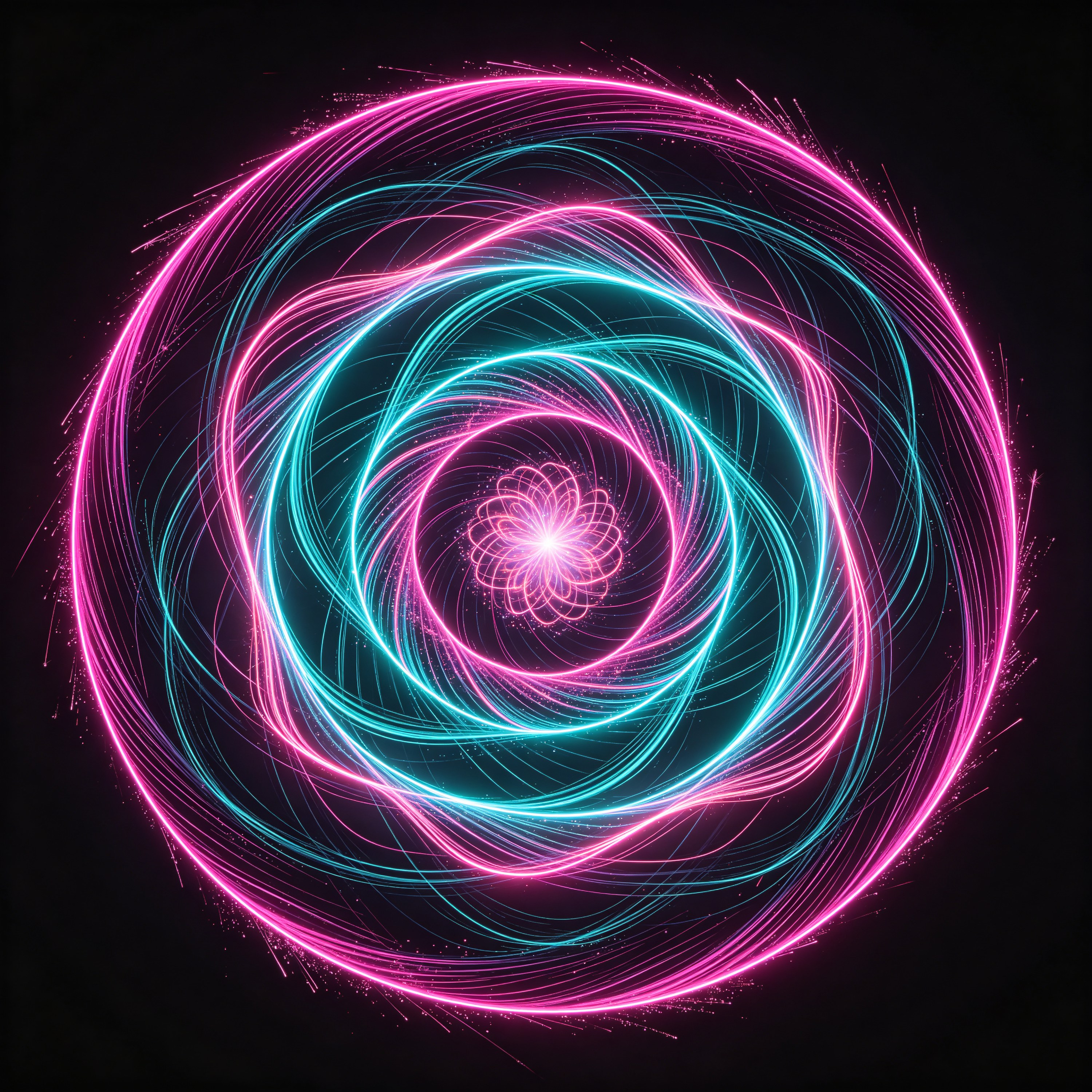 orbital light trails