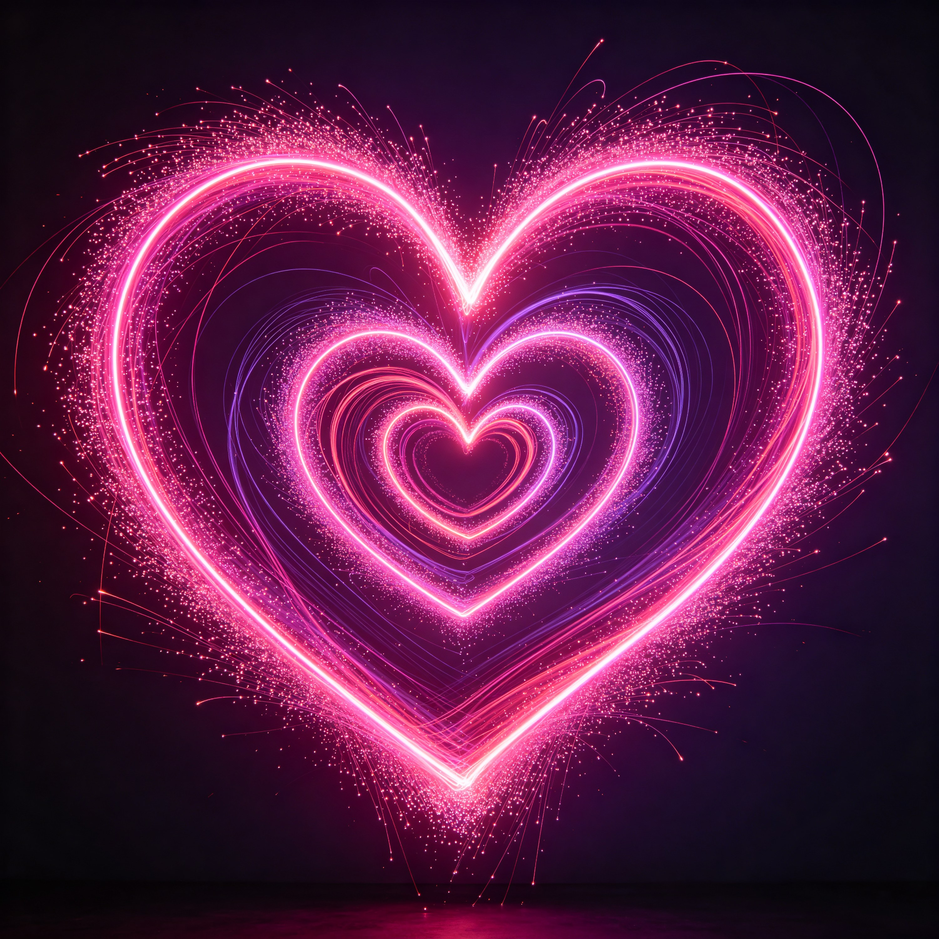 light painting of a