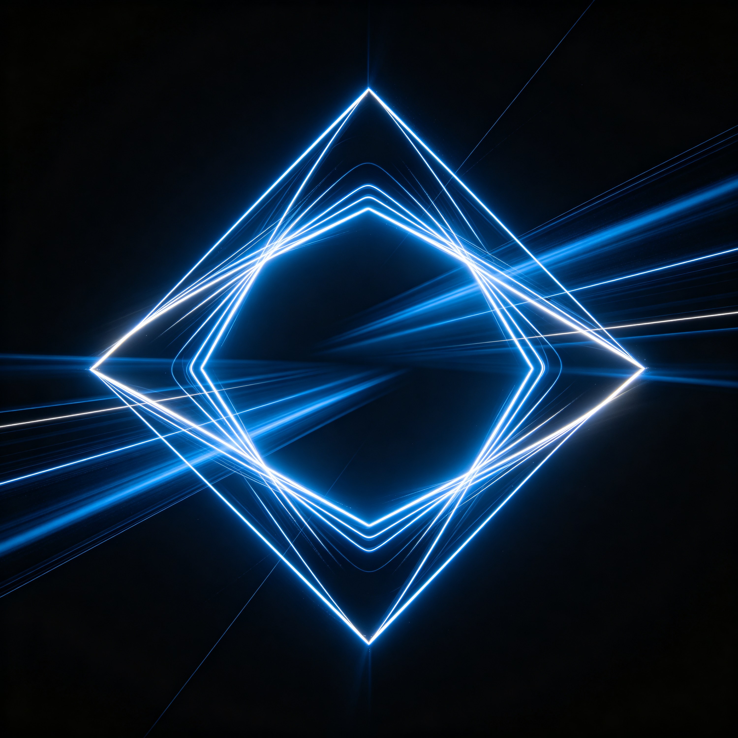 geometric light patt