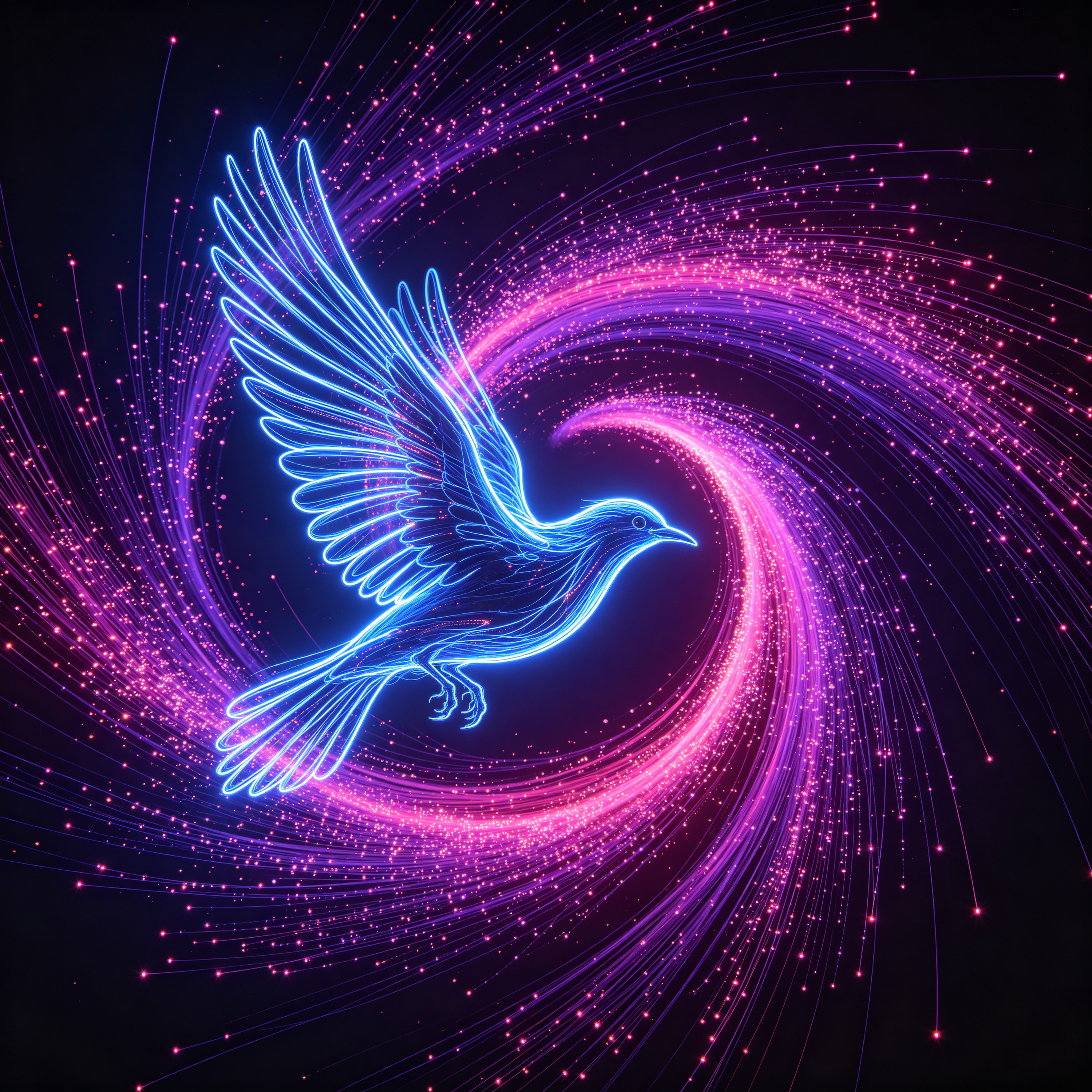 light painting of a