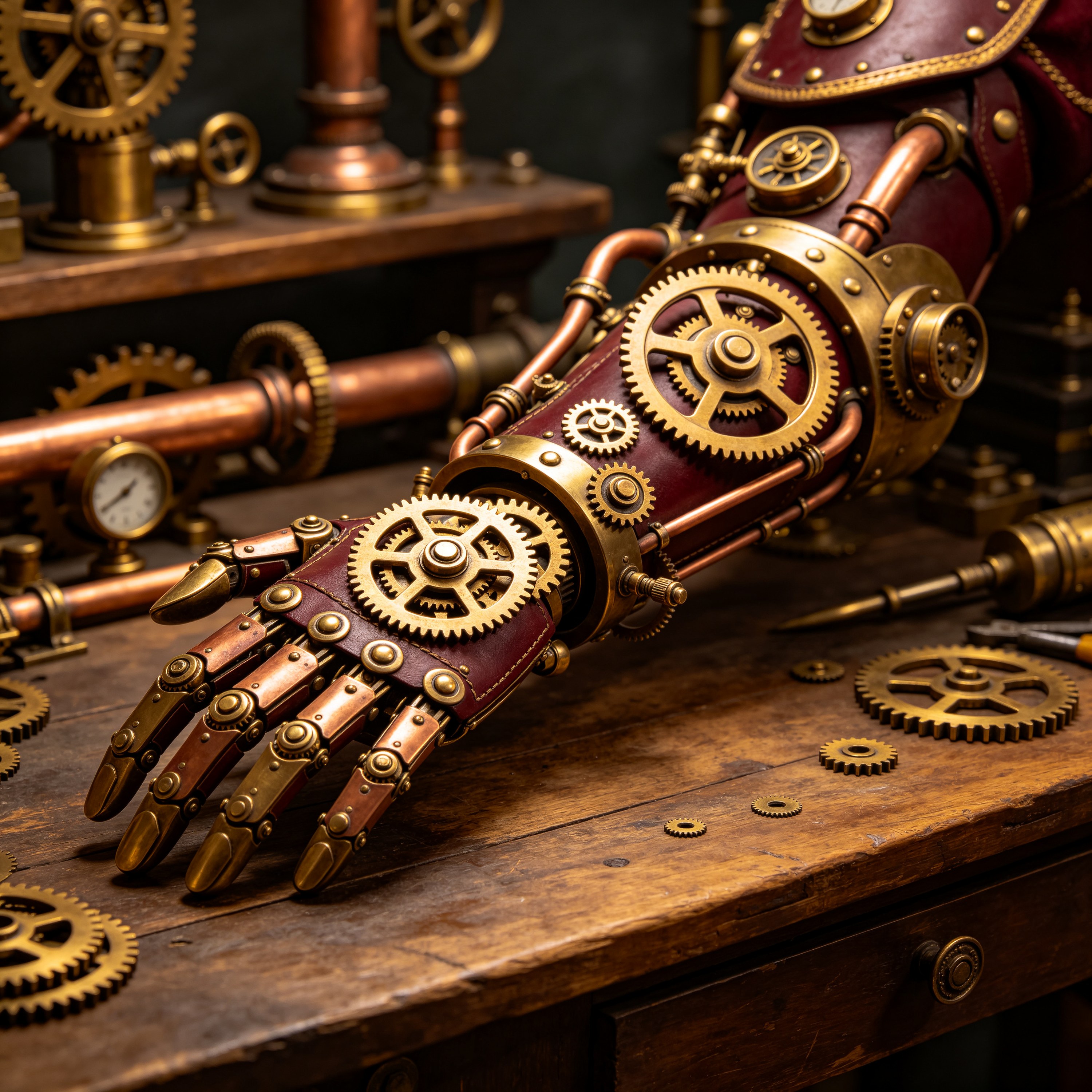 a steampunk mechanic