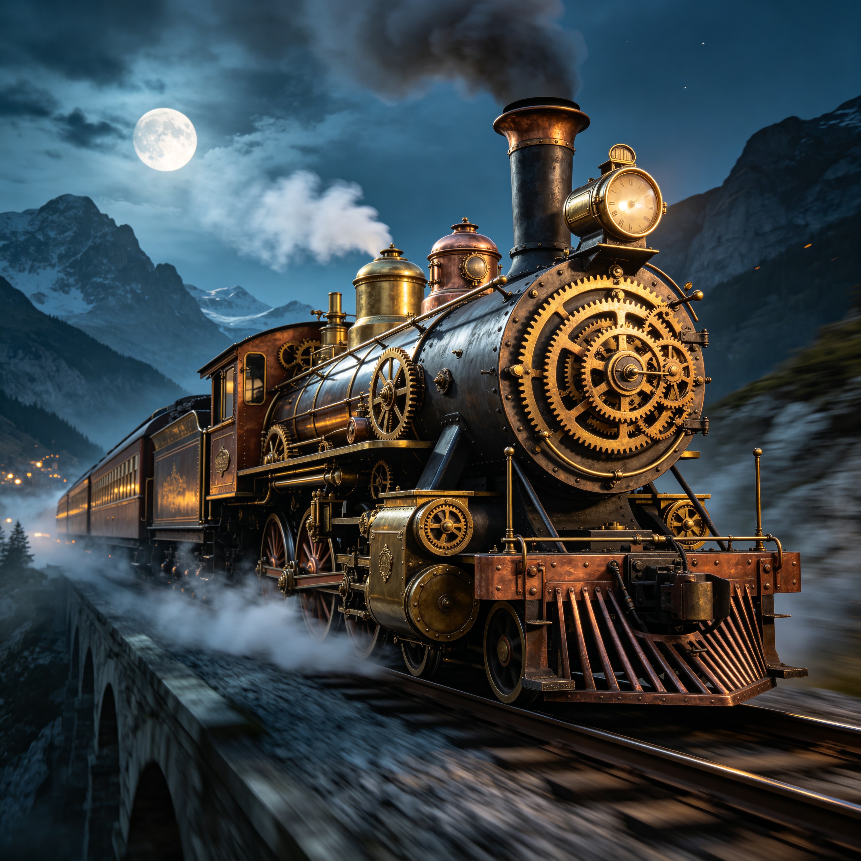 a steam-powered loco