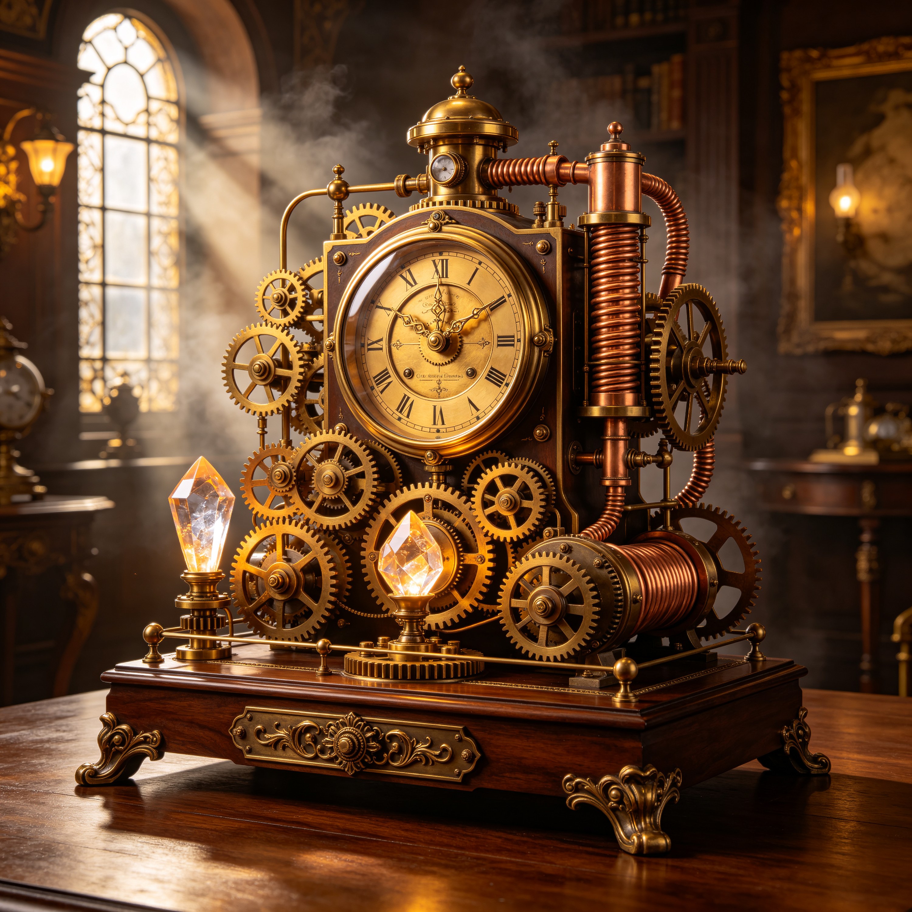 a steampunk time mac