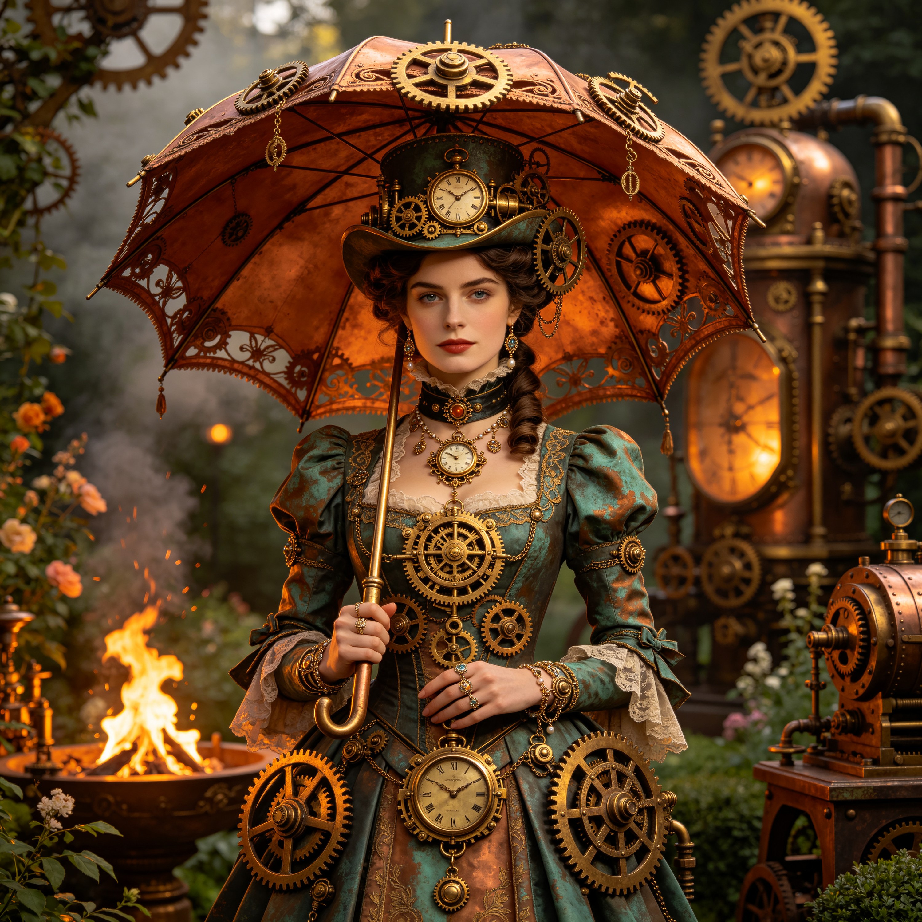 a Victorian lady