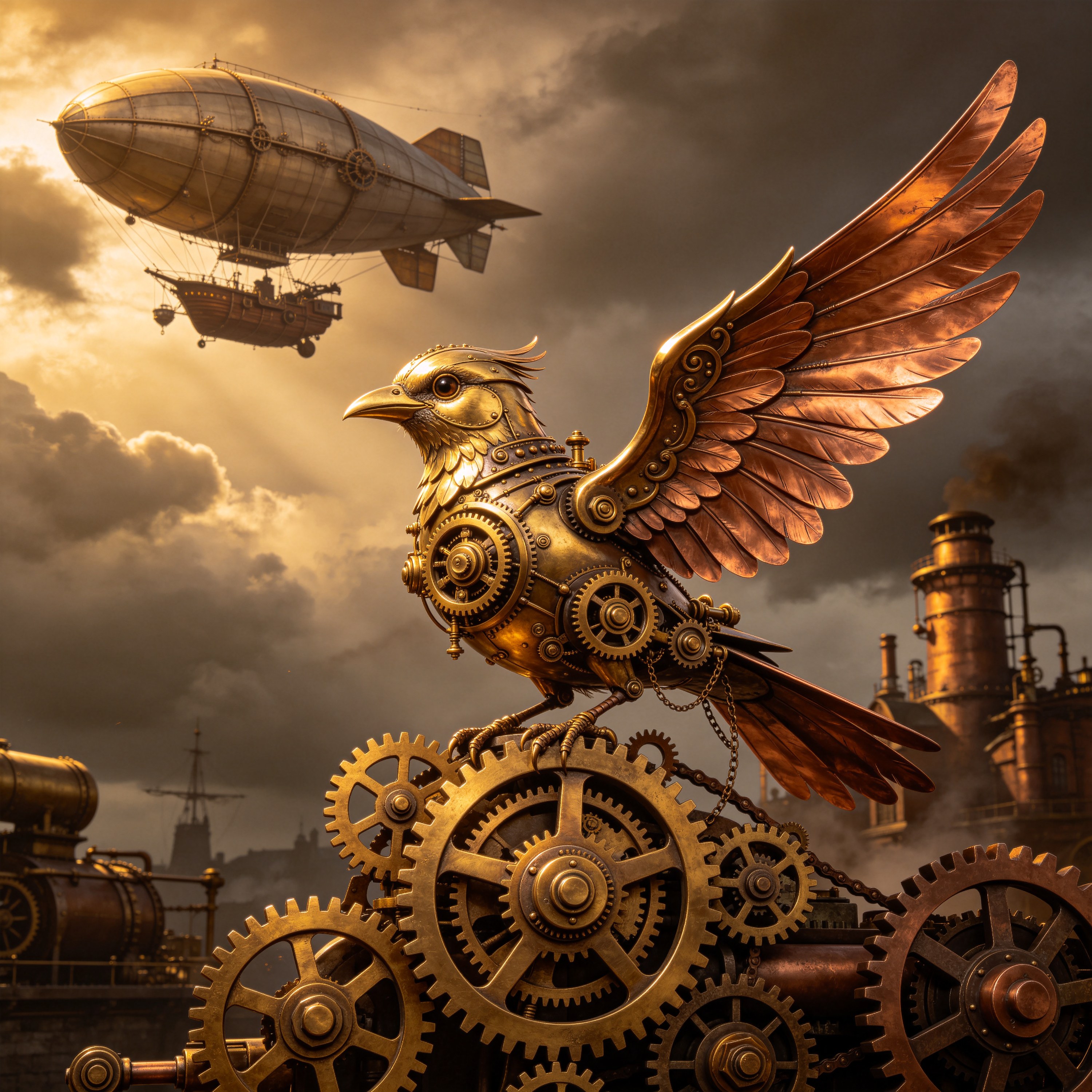a steampunk mechanic