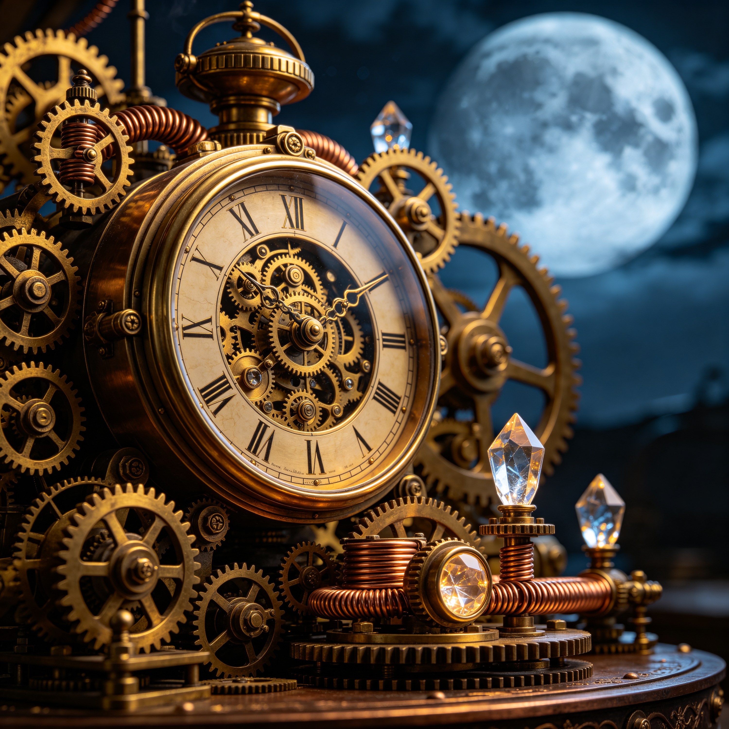 a steampunk time mac