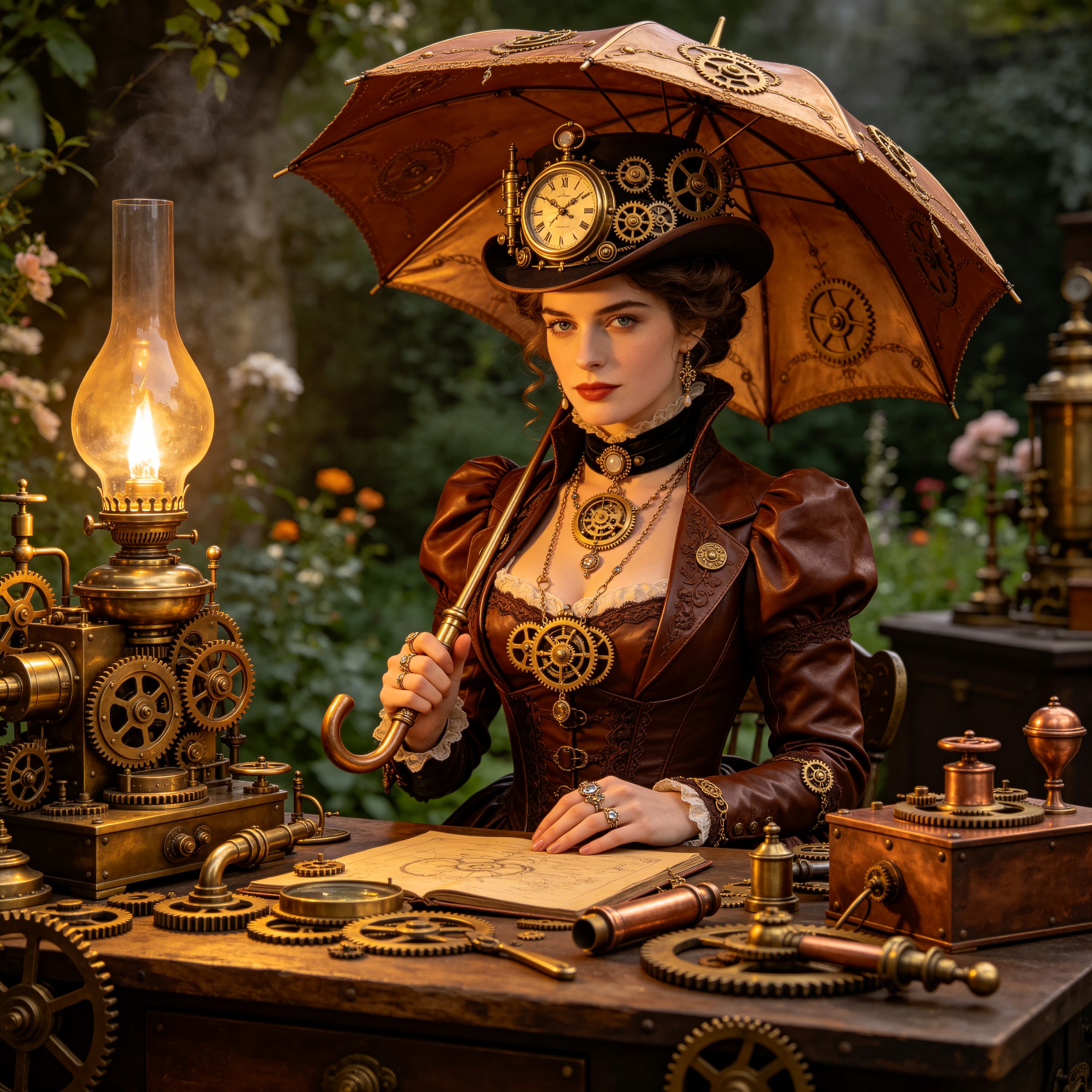 a Victorian lady