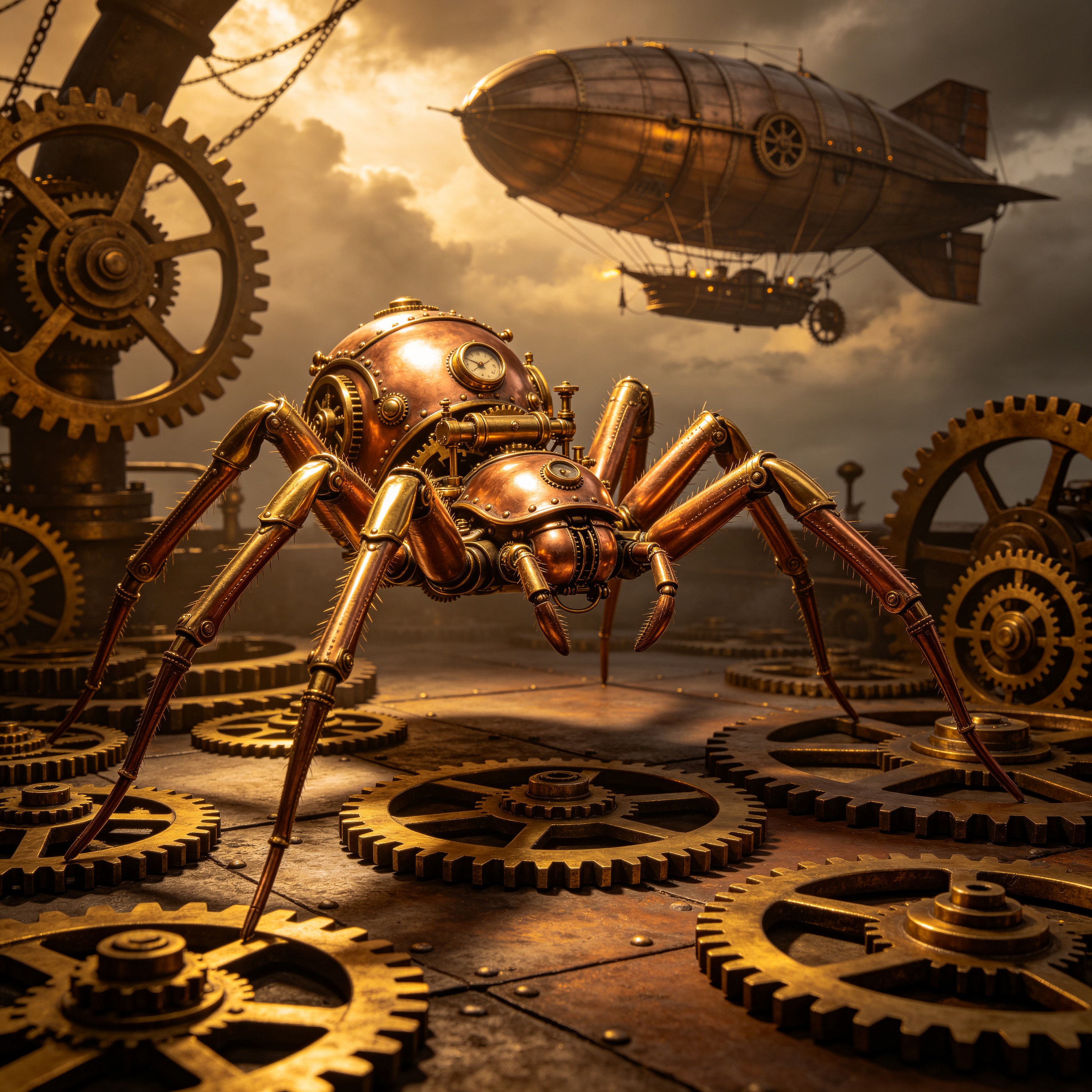 a steampunk mechanic