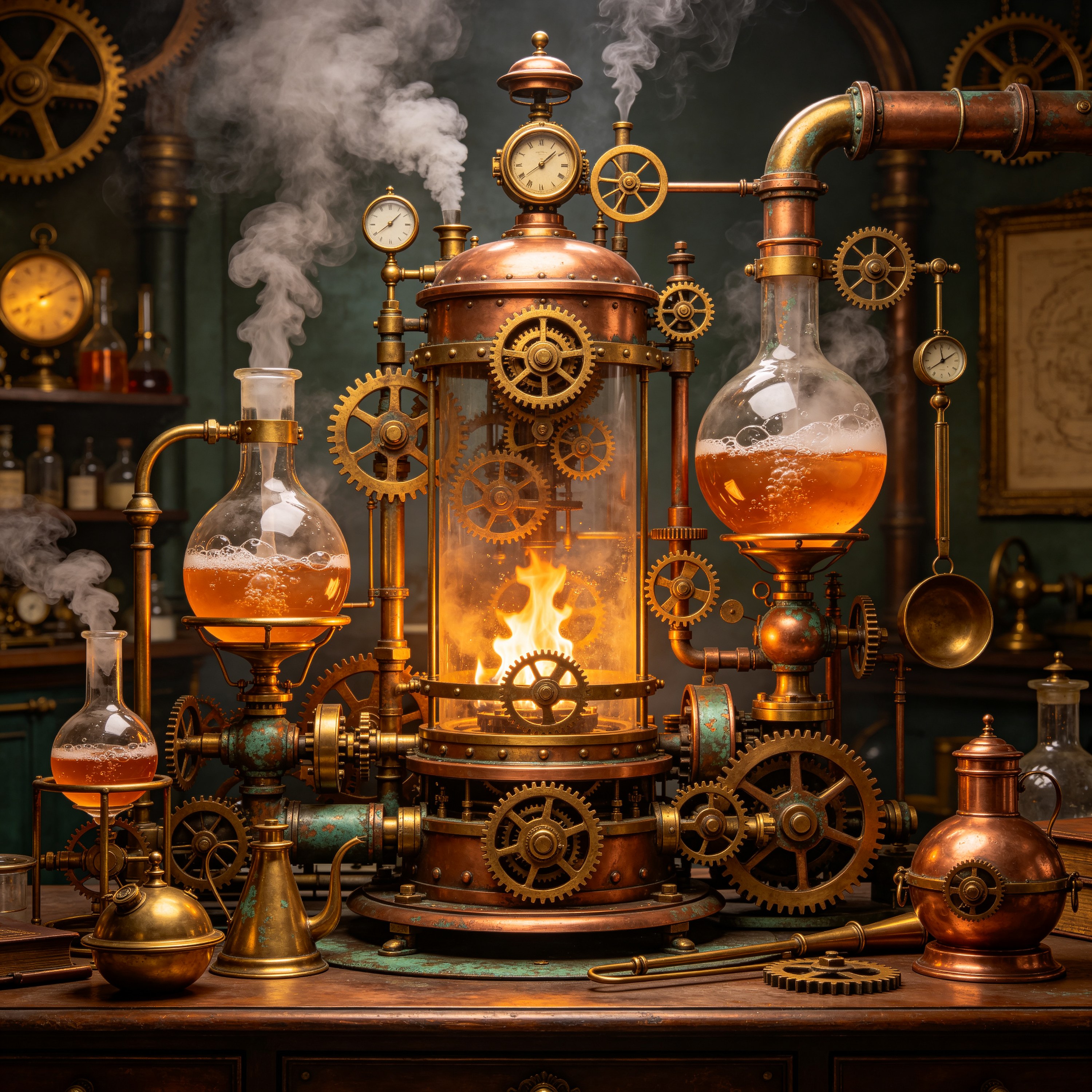 a Victorian laborato