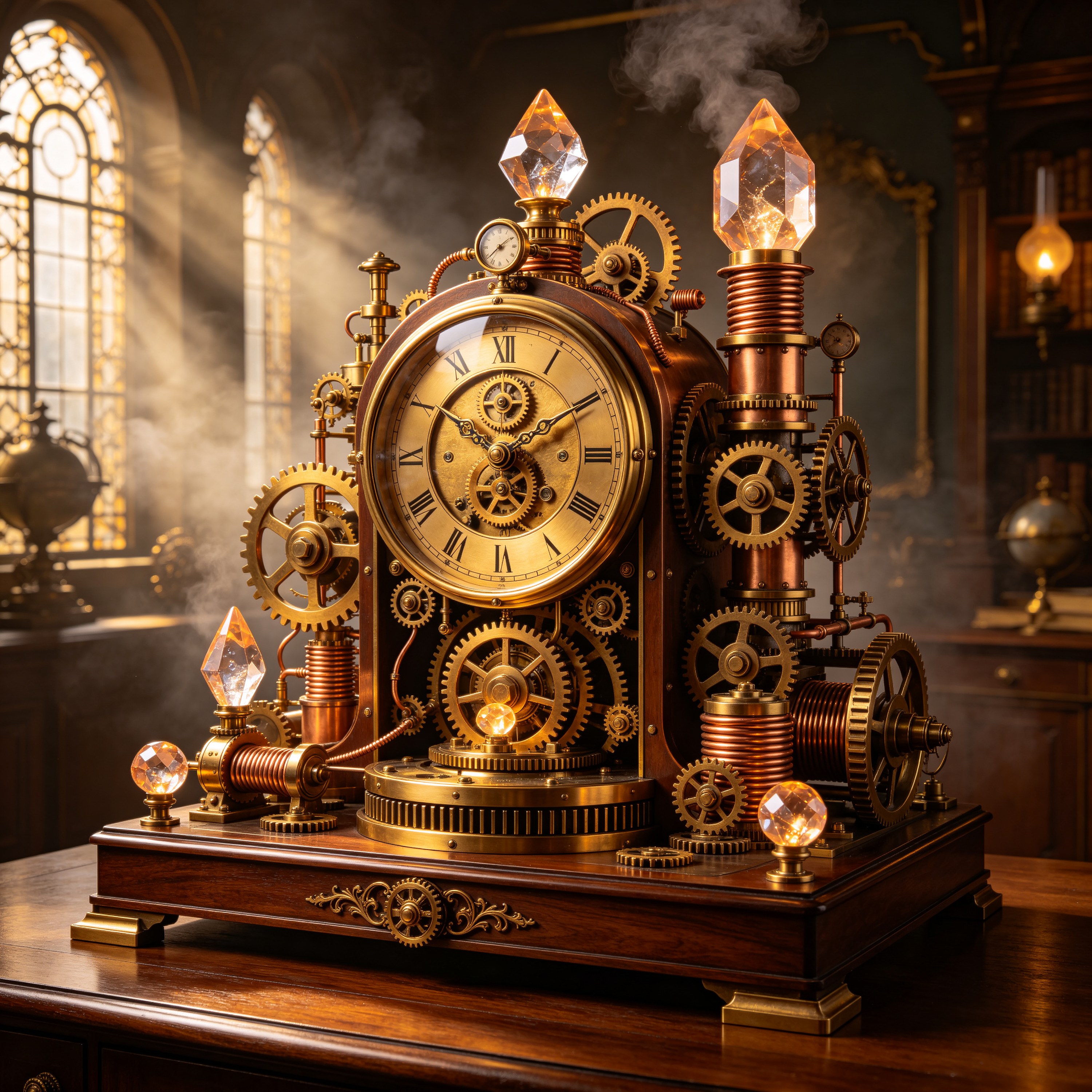 a steampunk time mac