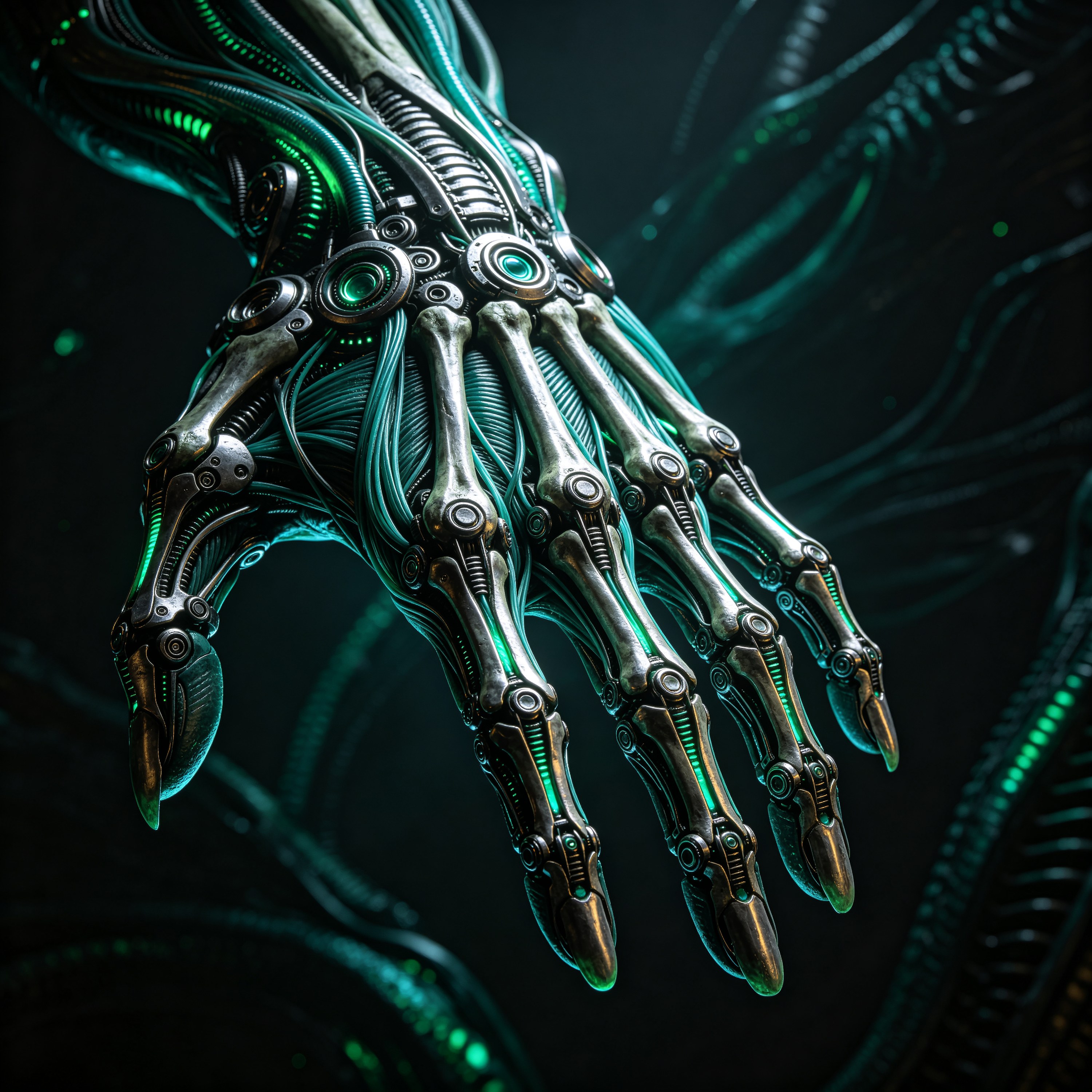 a biomechanical hand