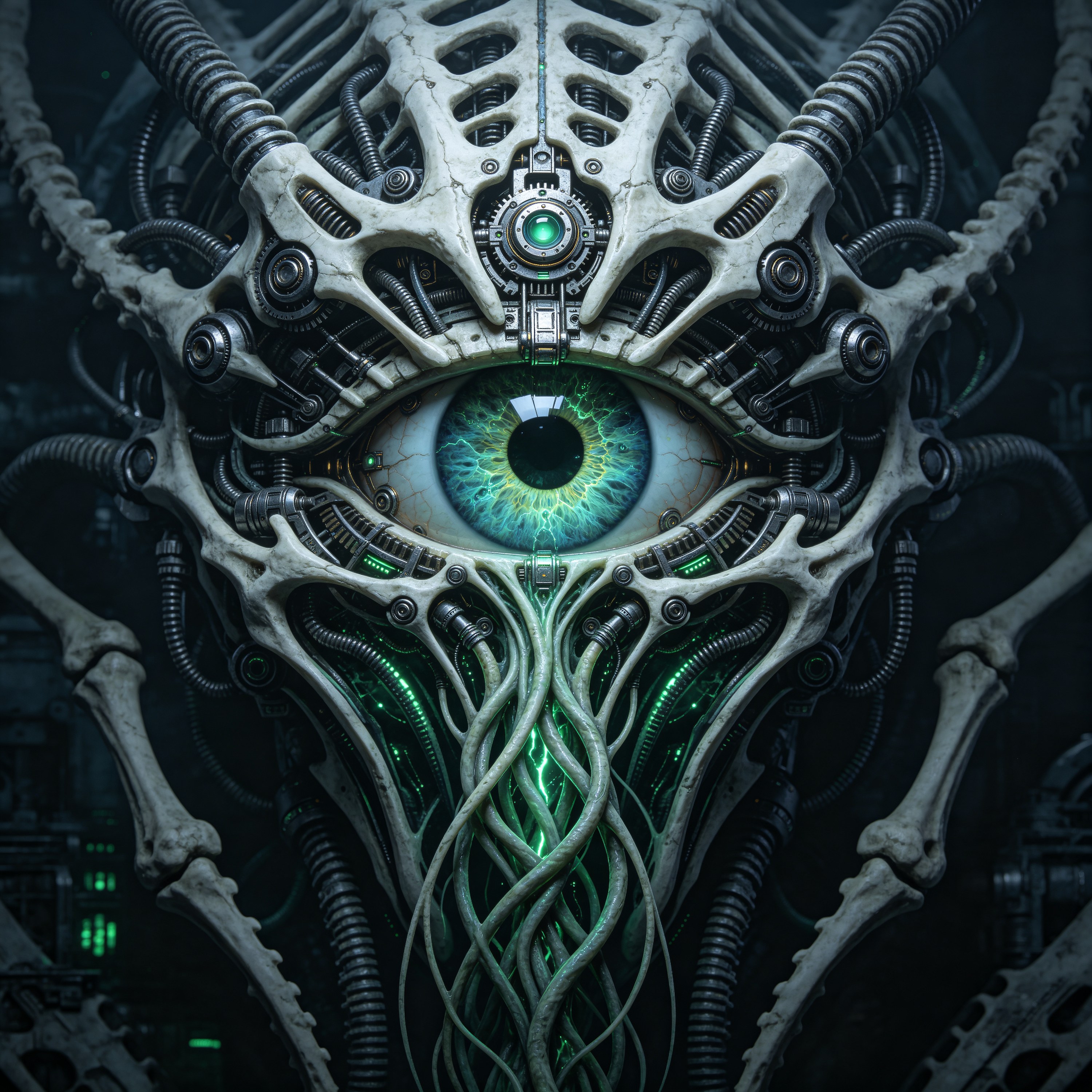 a biomechanical eye