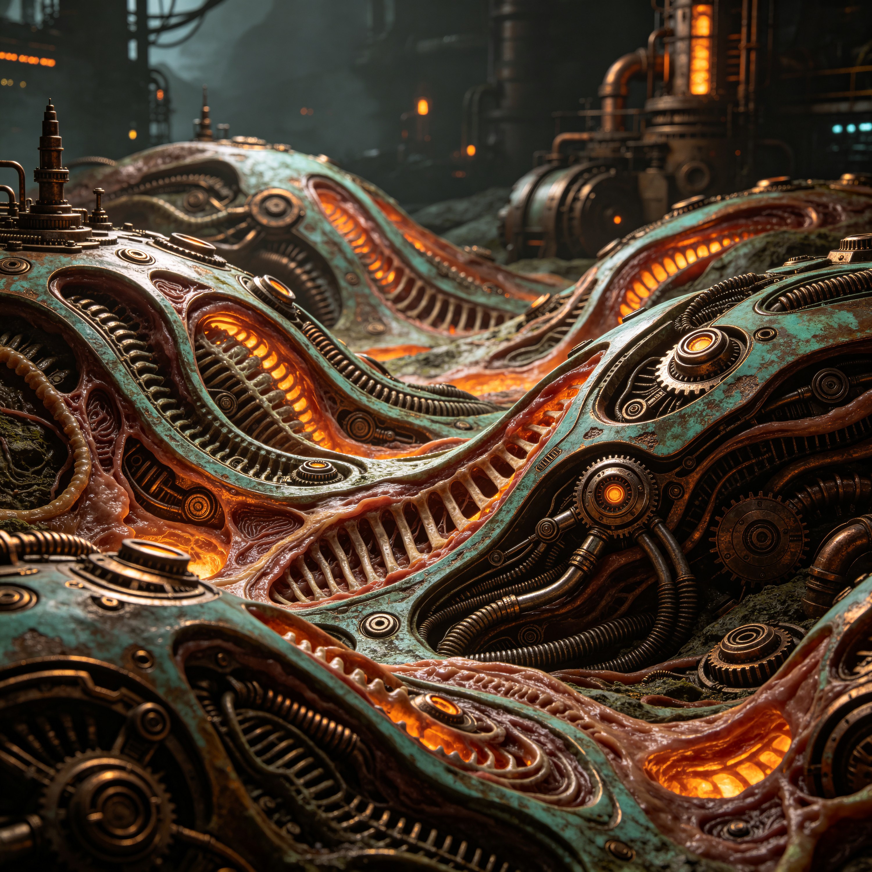 a biomechanical land