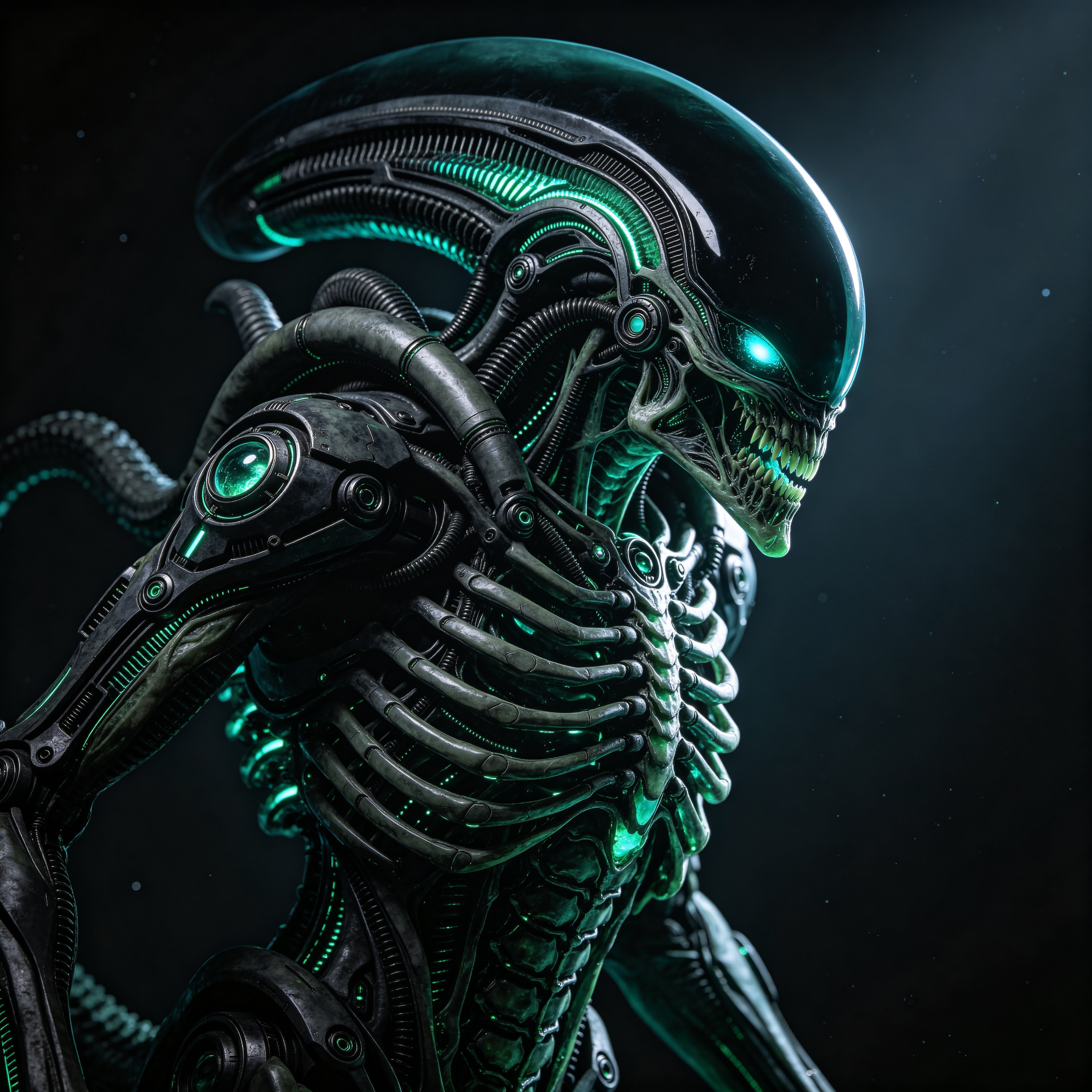 an alien biomechanic