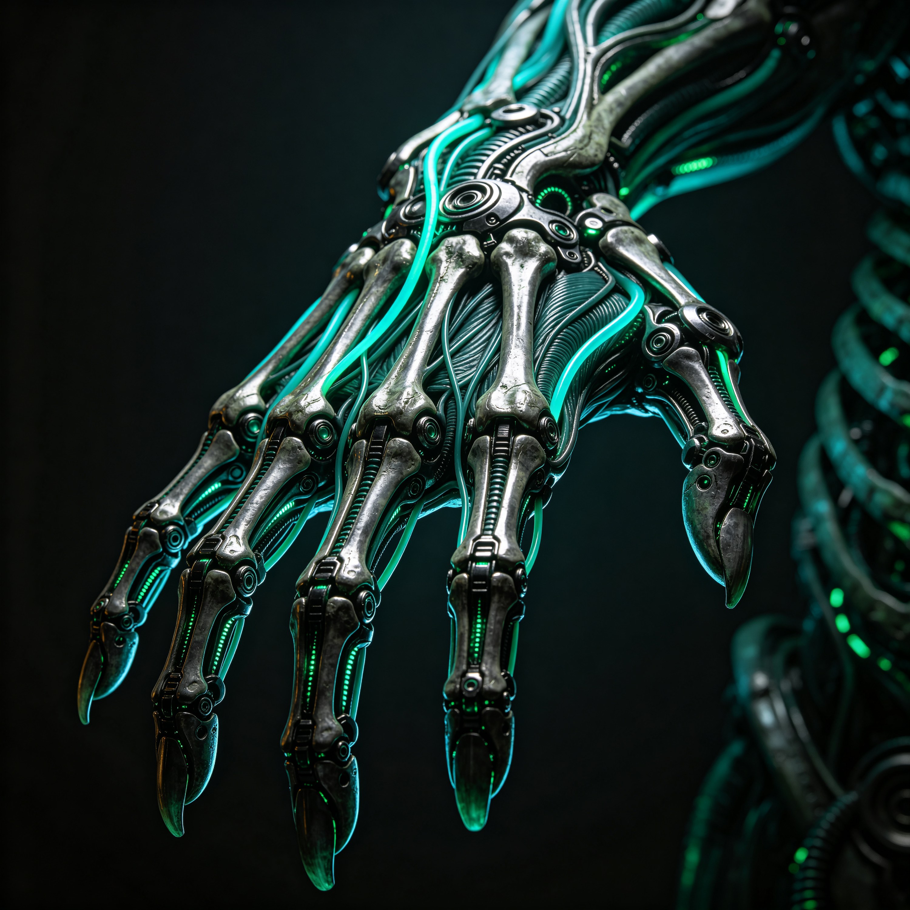 a biomechanical hand