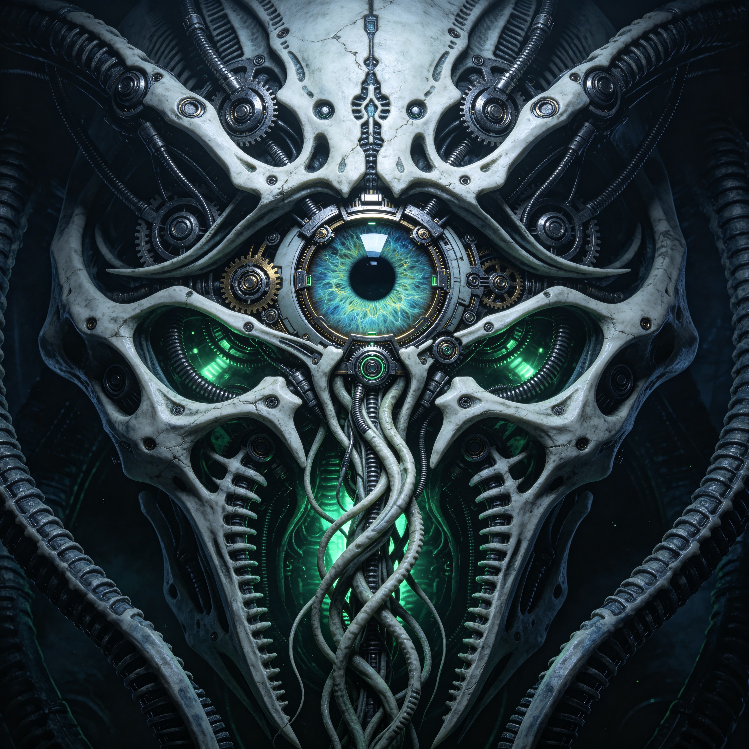 a biomechanical eye