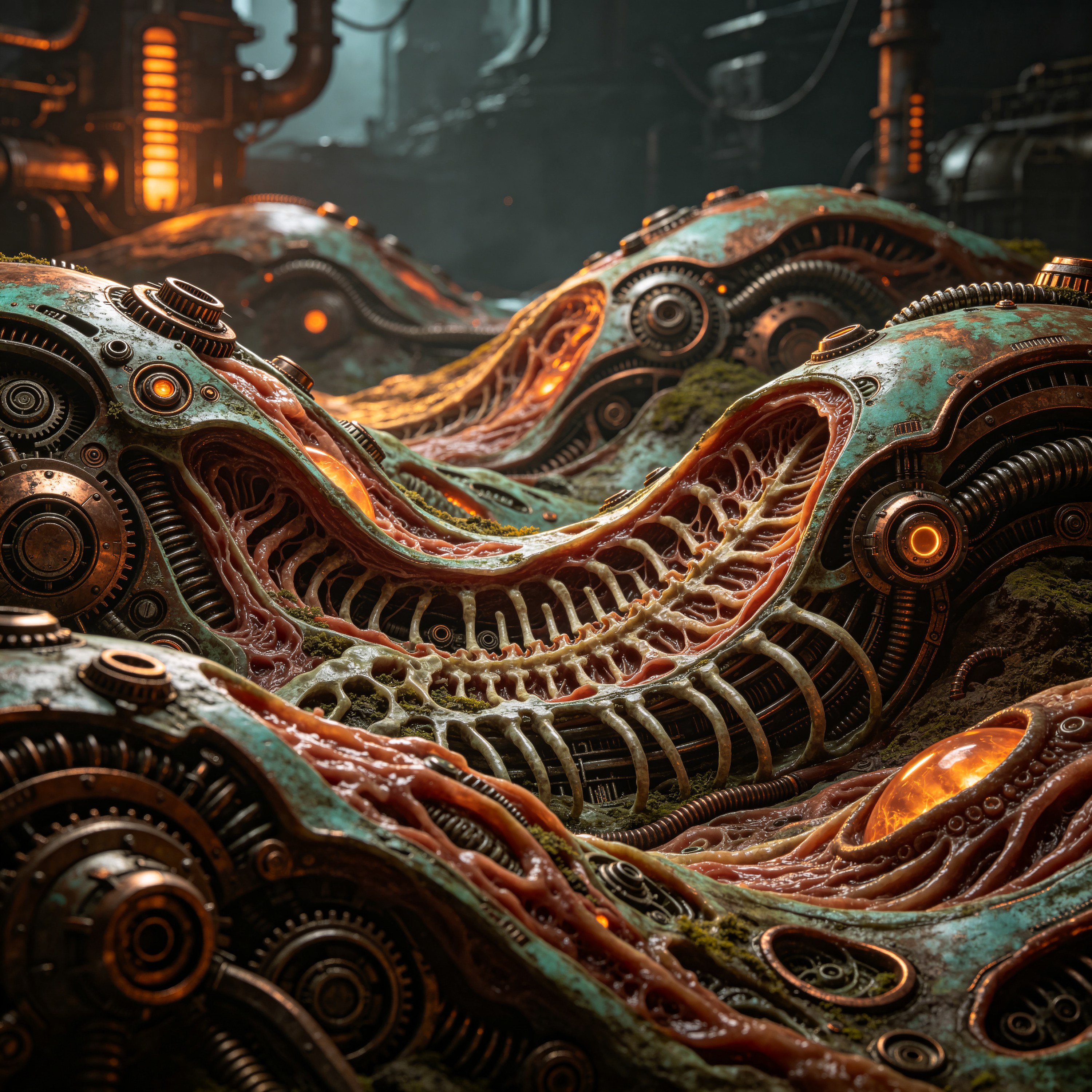 a biomechanical land