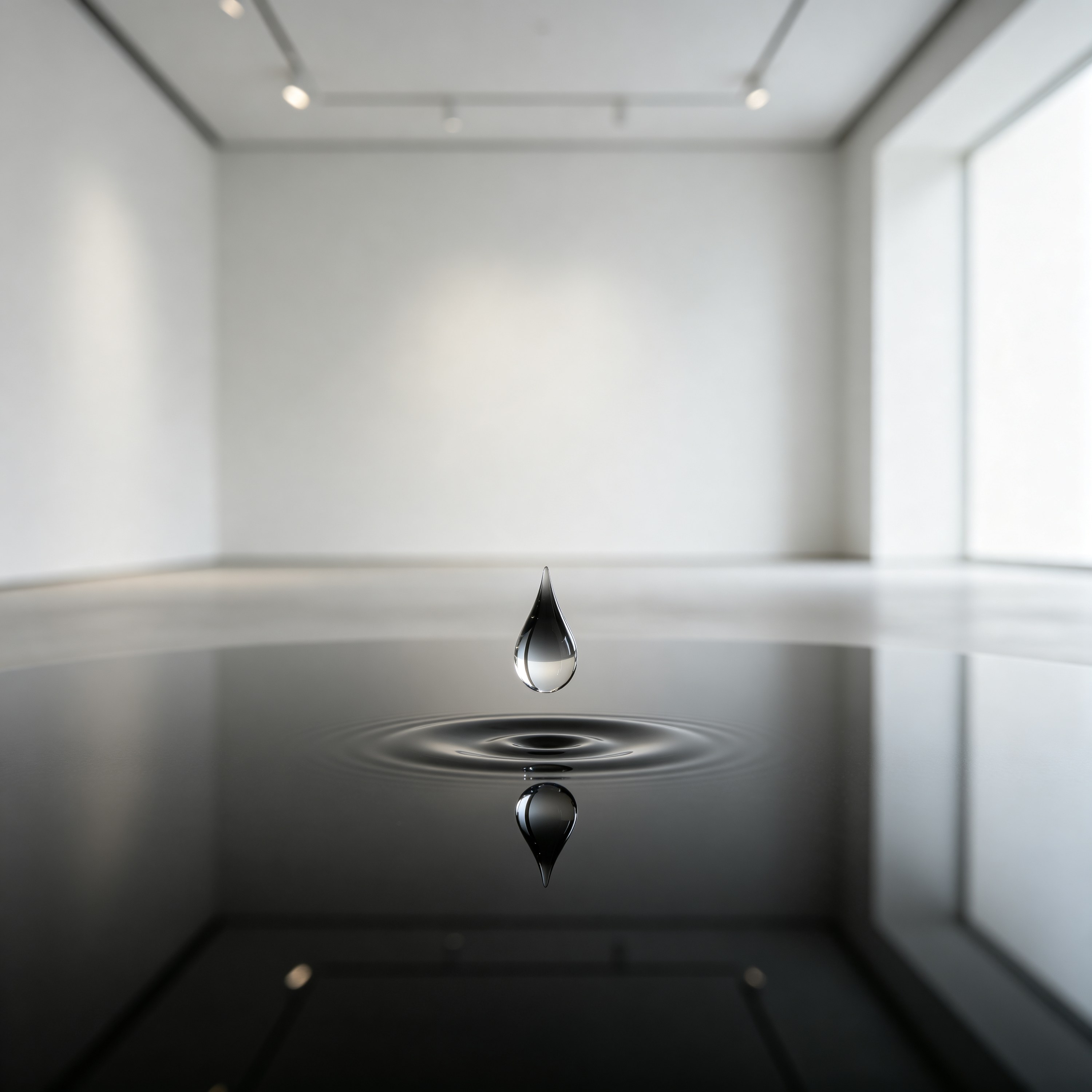a single drop of wat