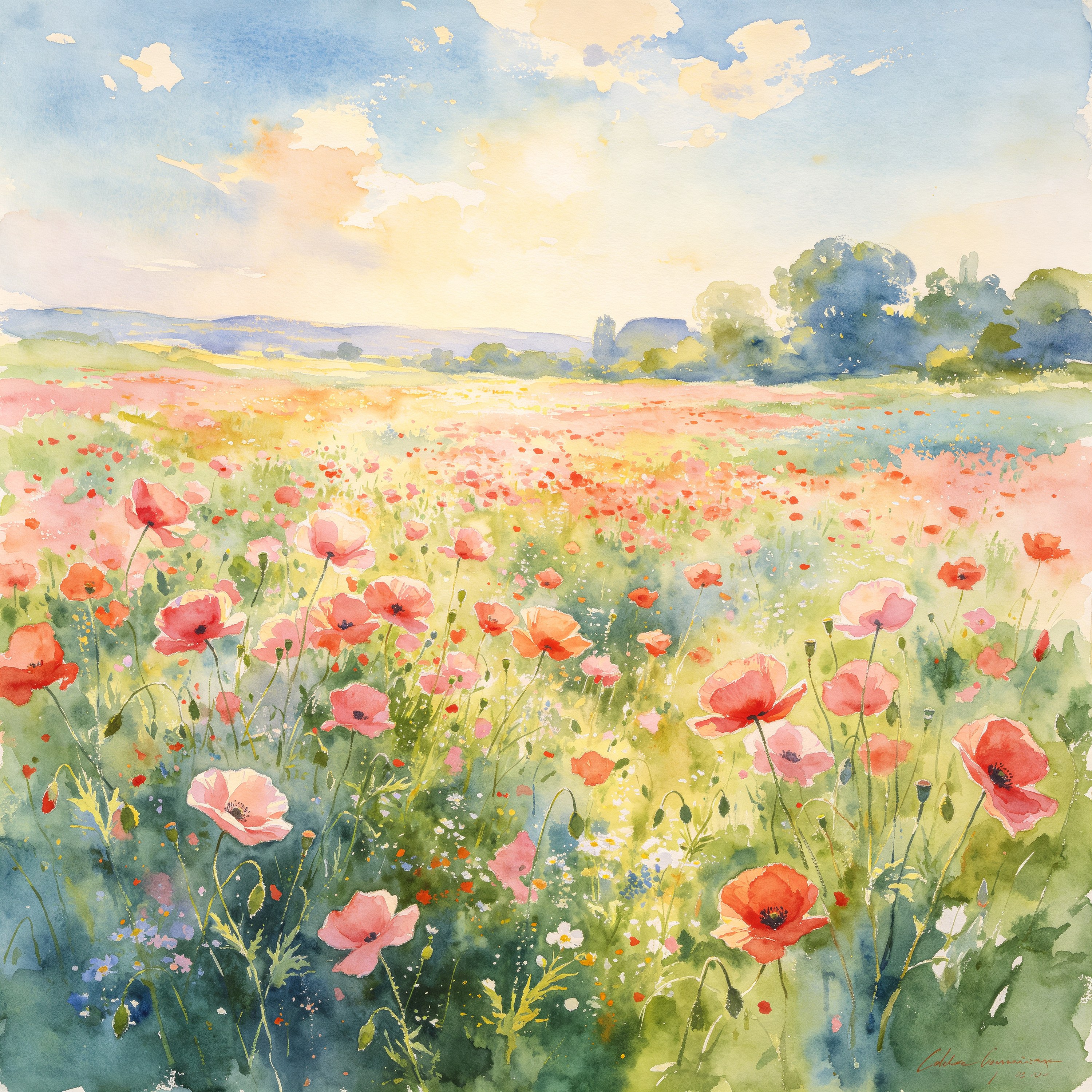 impressionist waterc