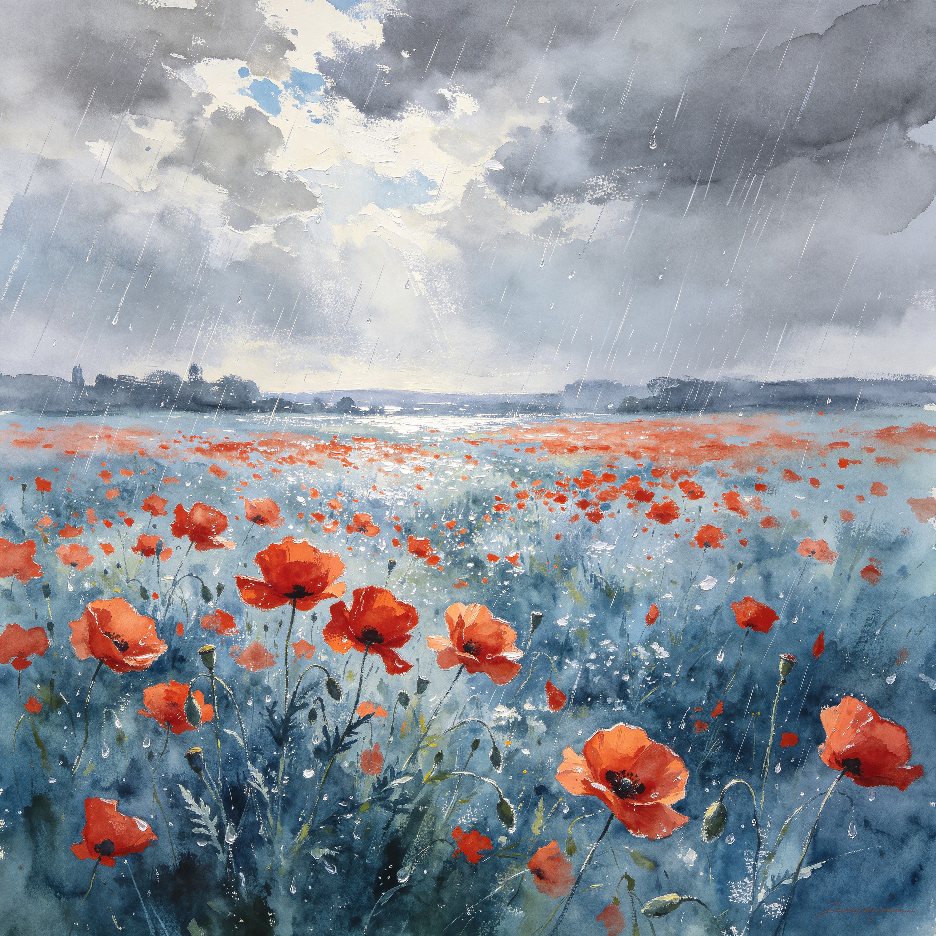 impressionist waterc