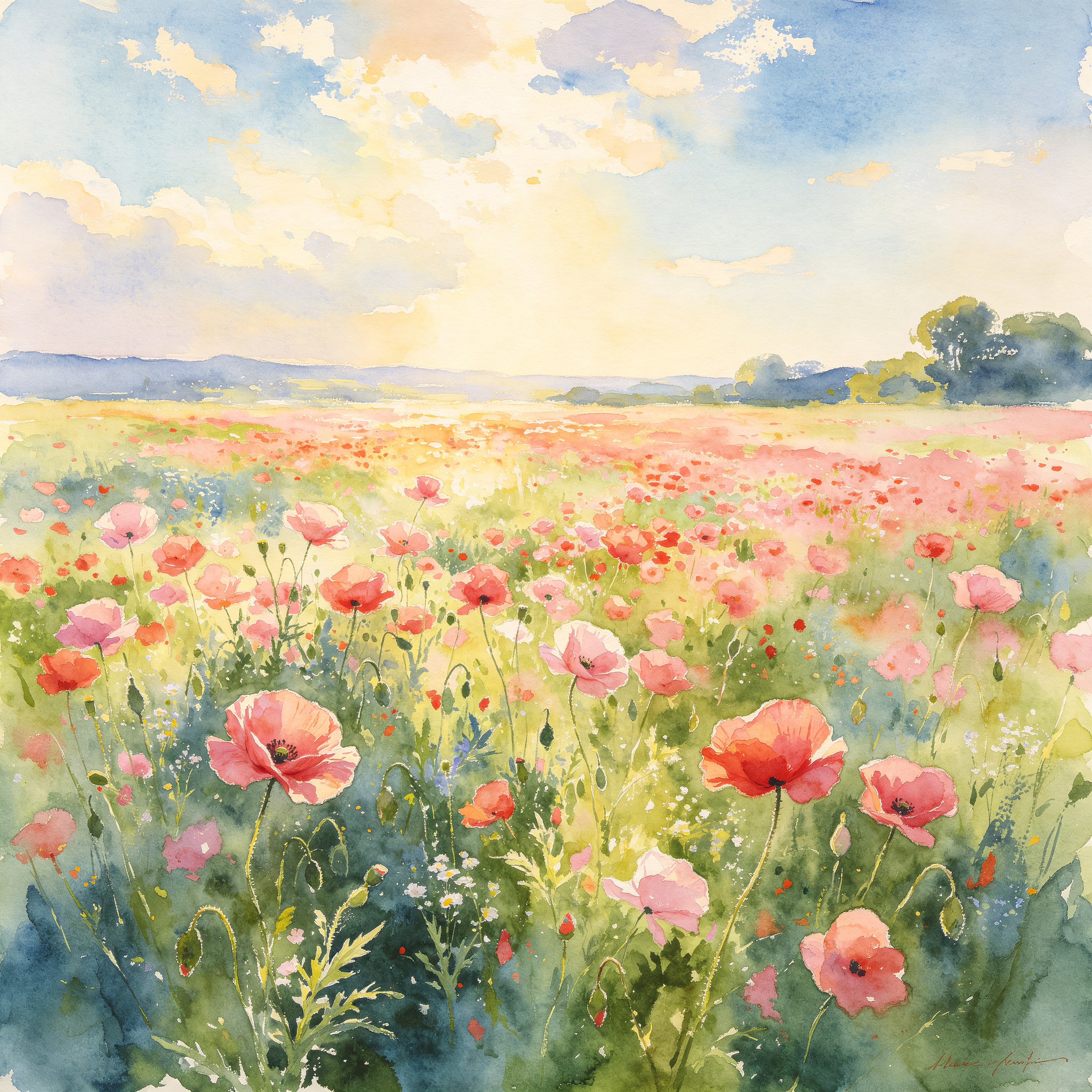 impressionist waterc