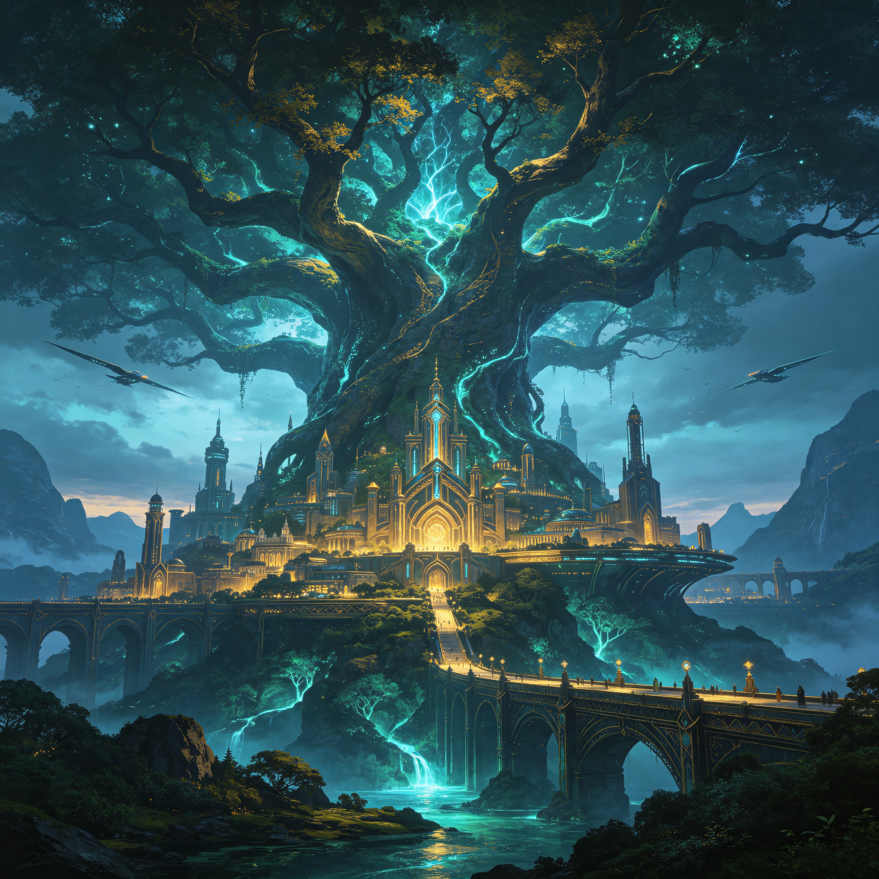 epic fantasy concept