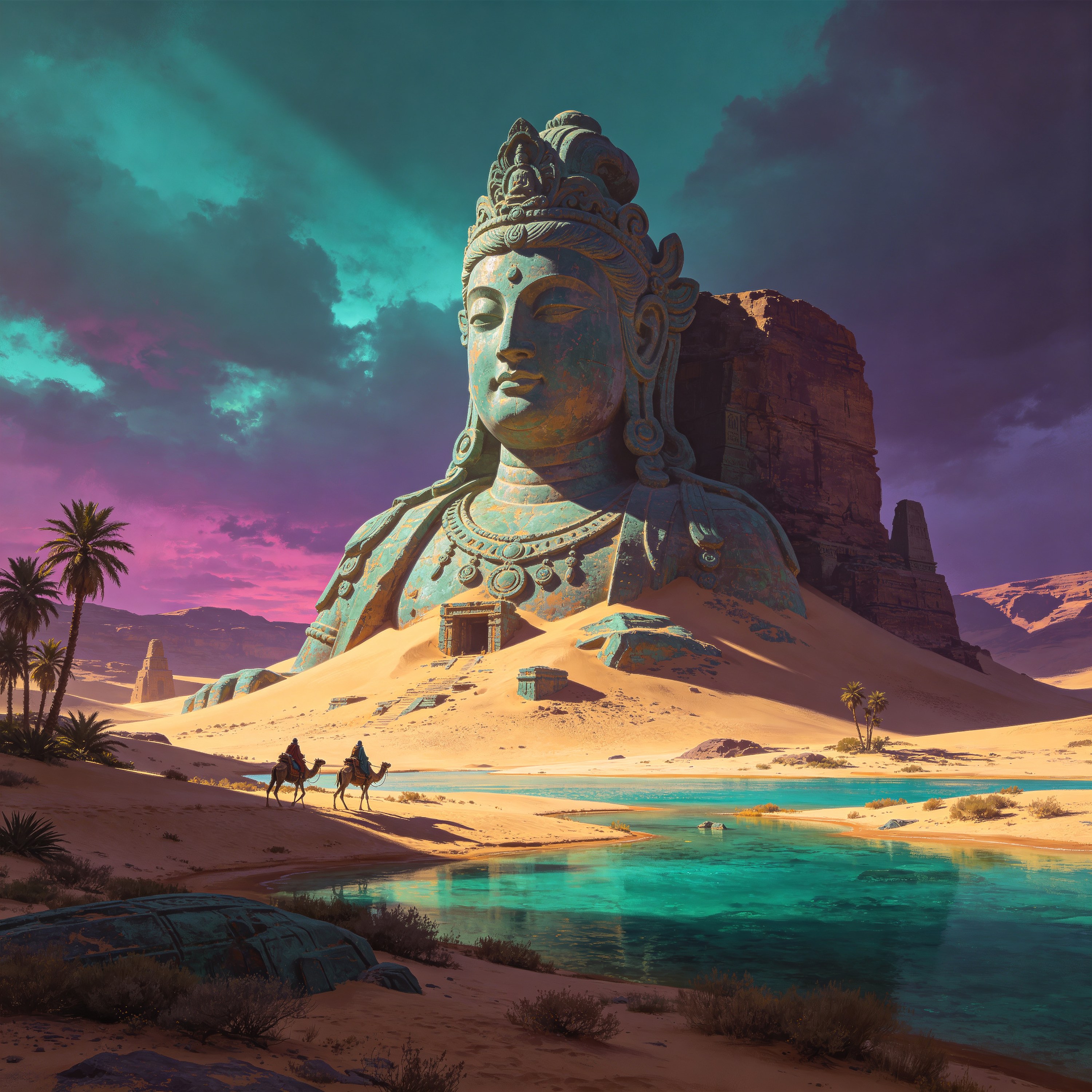 digital painting of