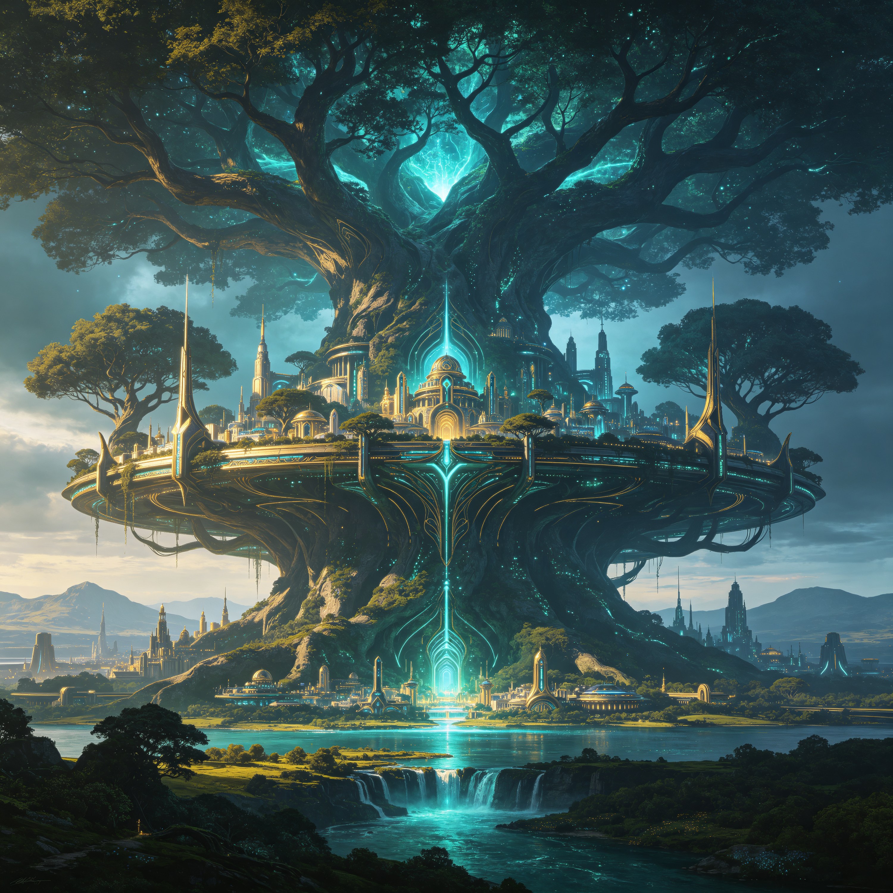 epic fantasy concept