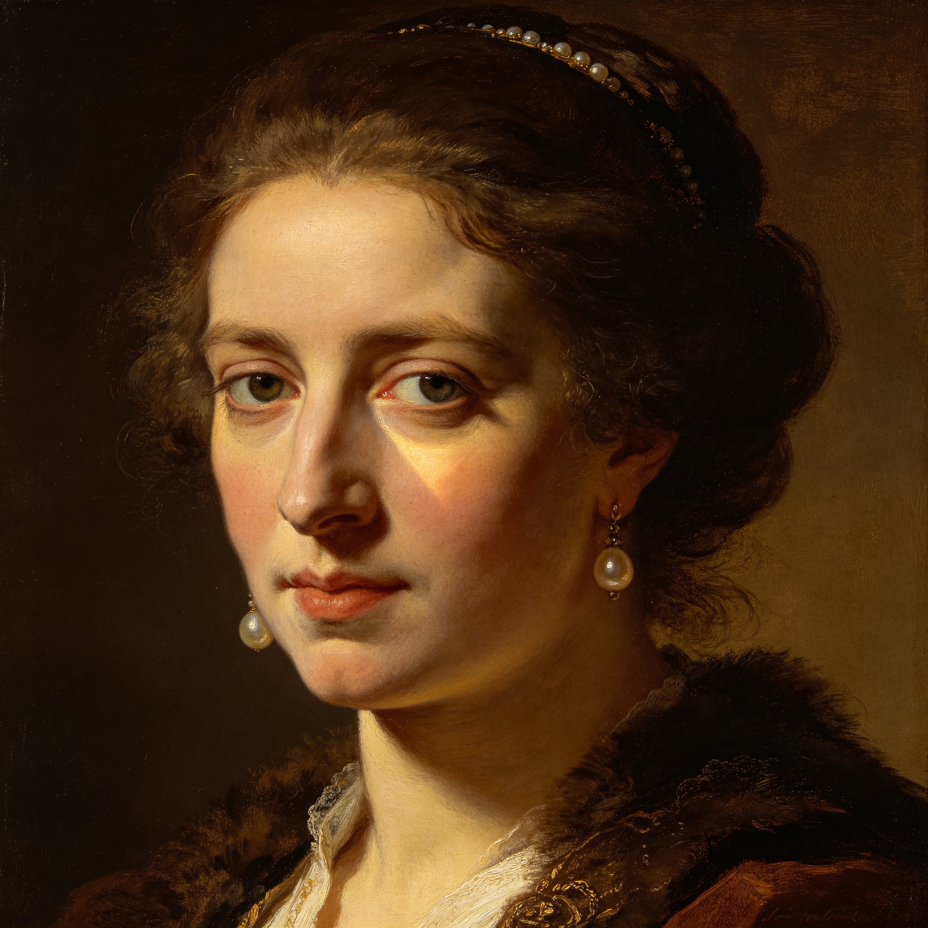 classical oil portra