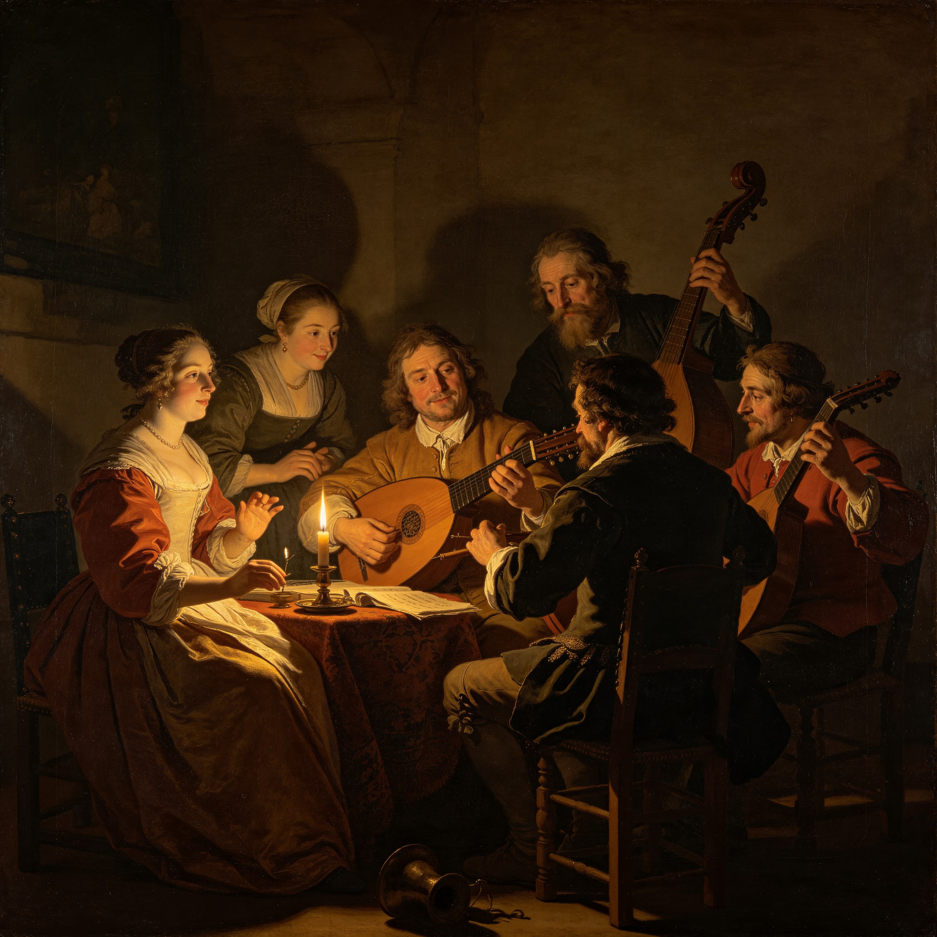 baroque painting of