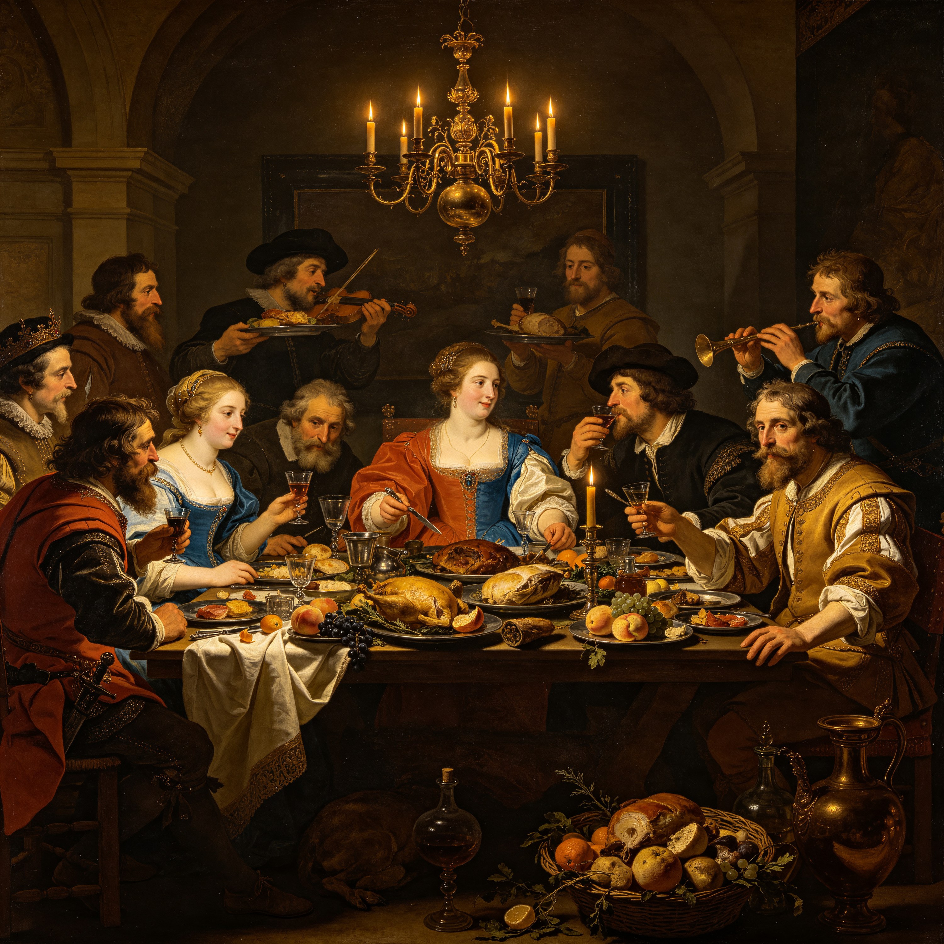 baroque painting of
