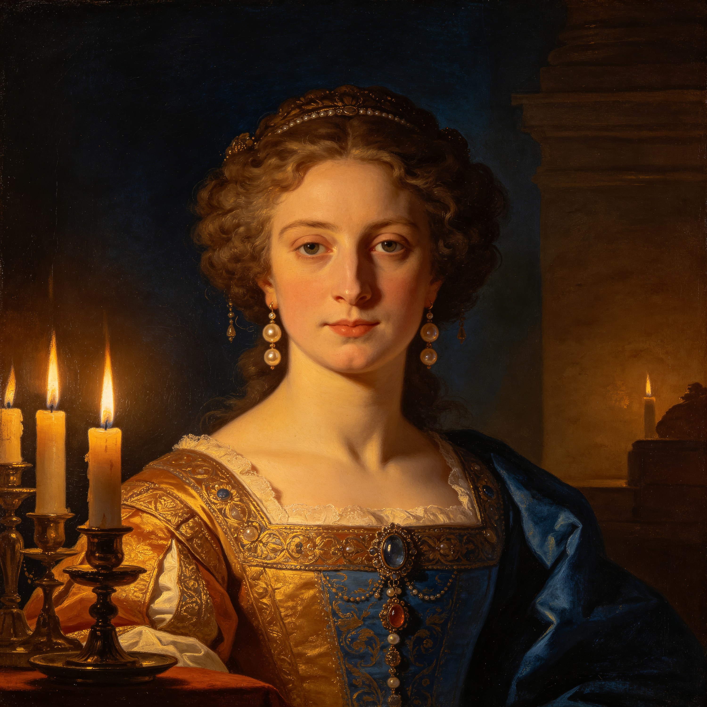 classical oil portra