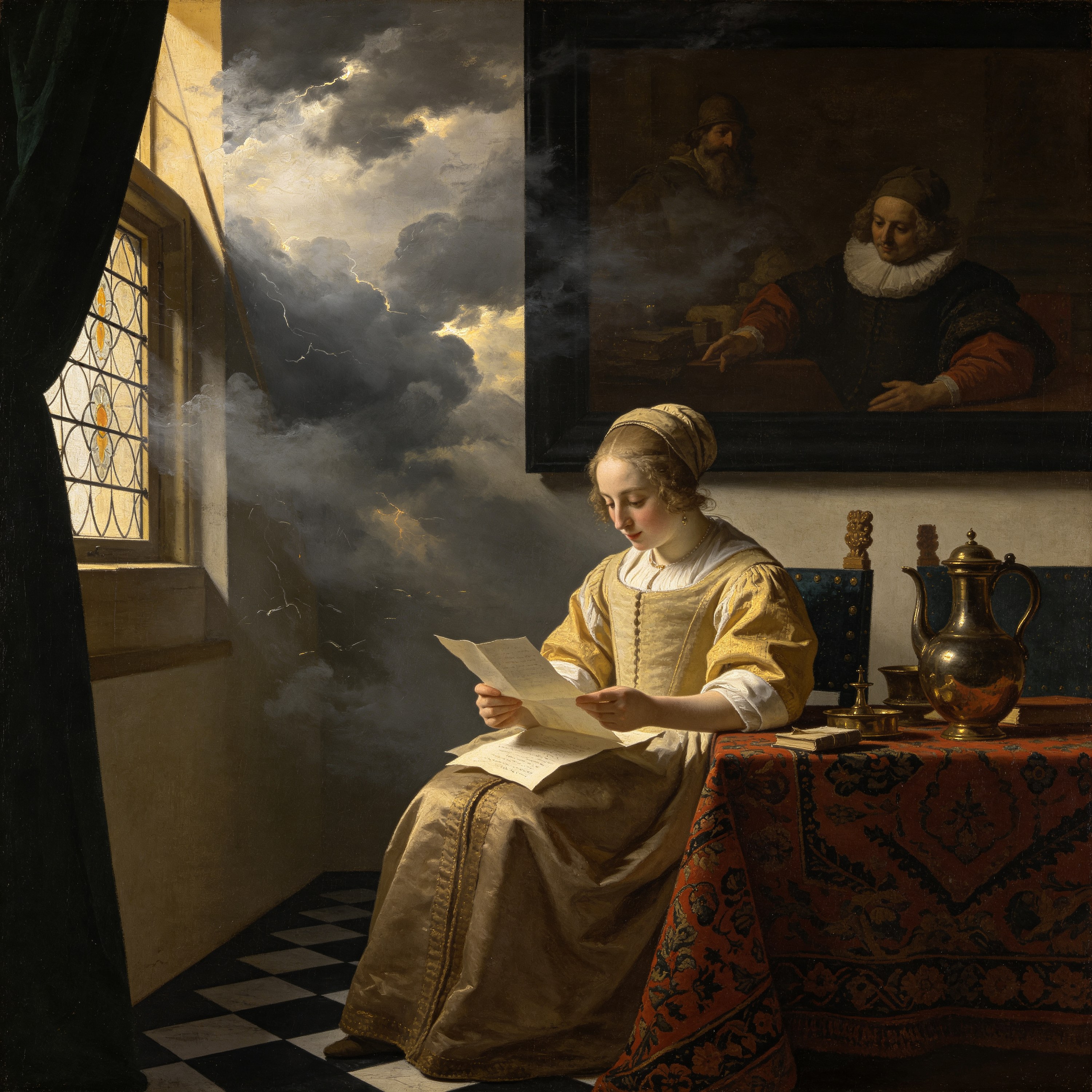 Vermeer-style interi