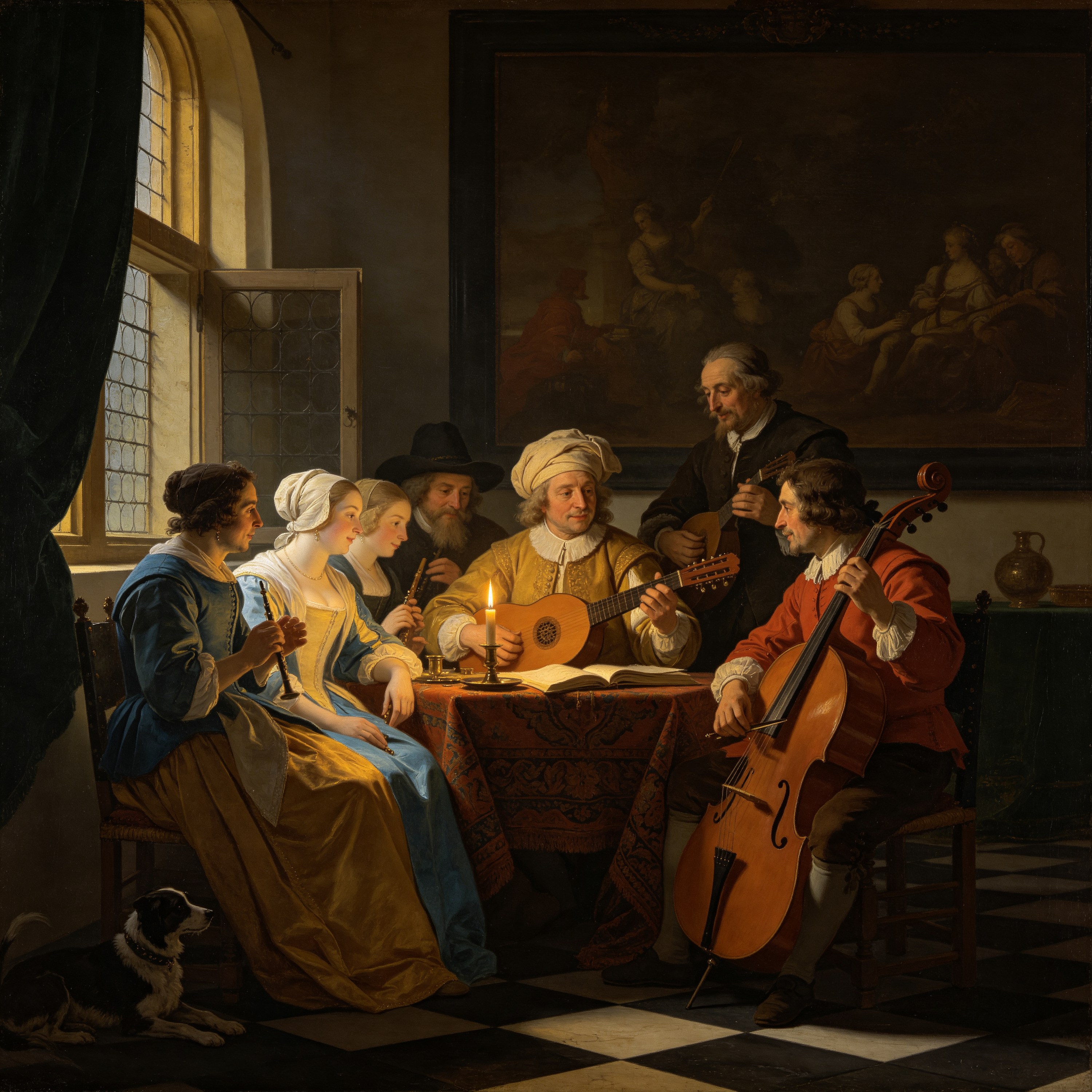 baroque painting of