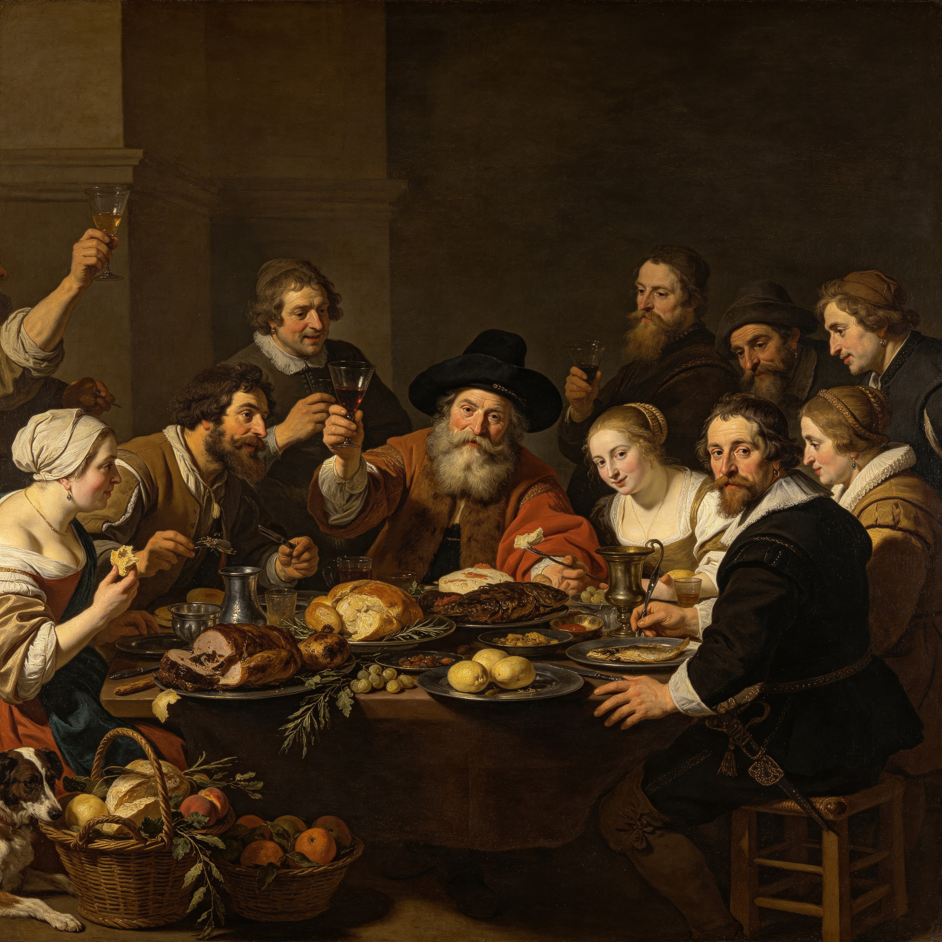 baroque painting of