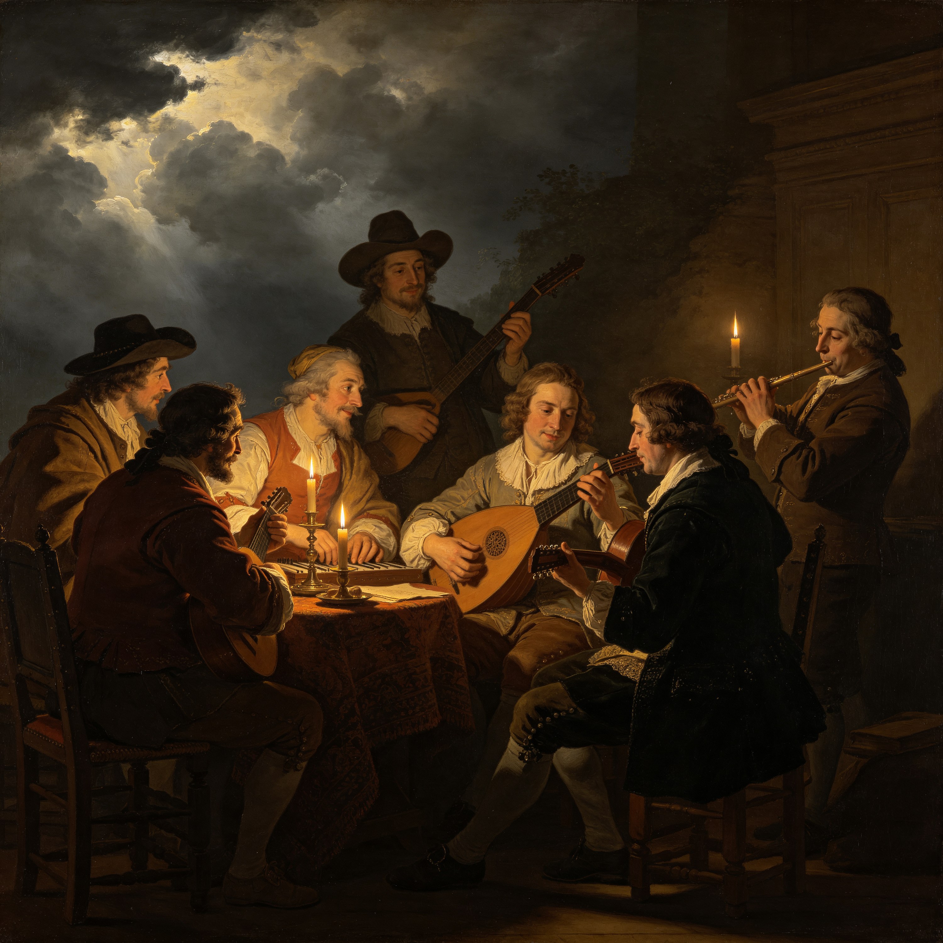baroque painting of