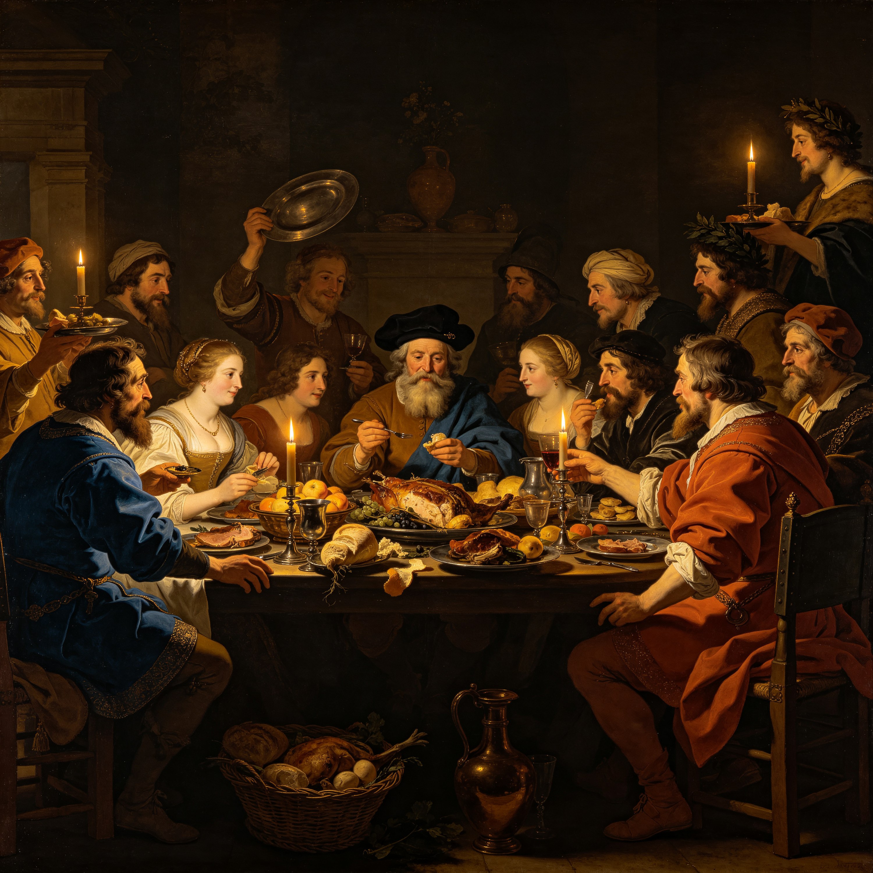 baroque painting of
