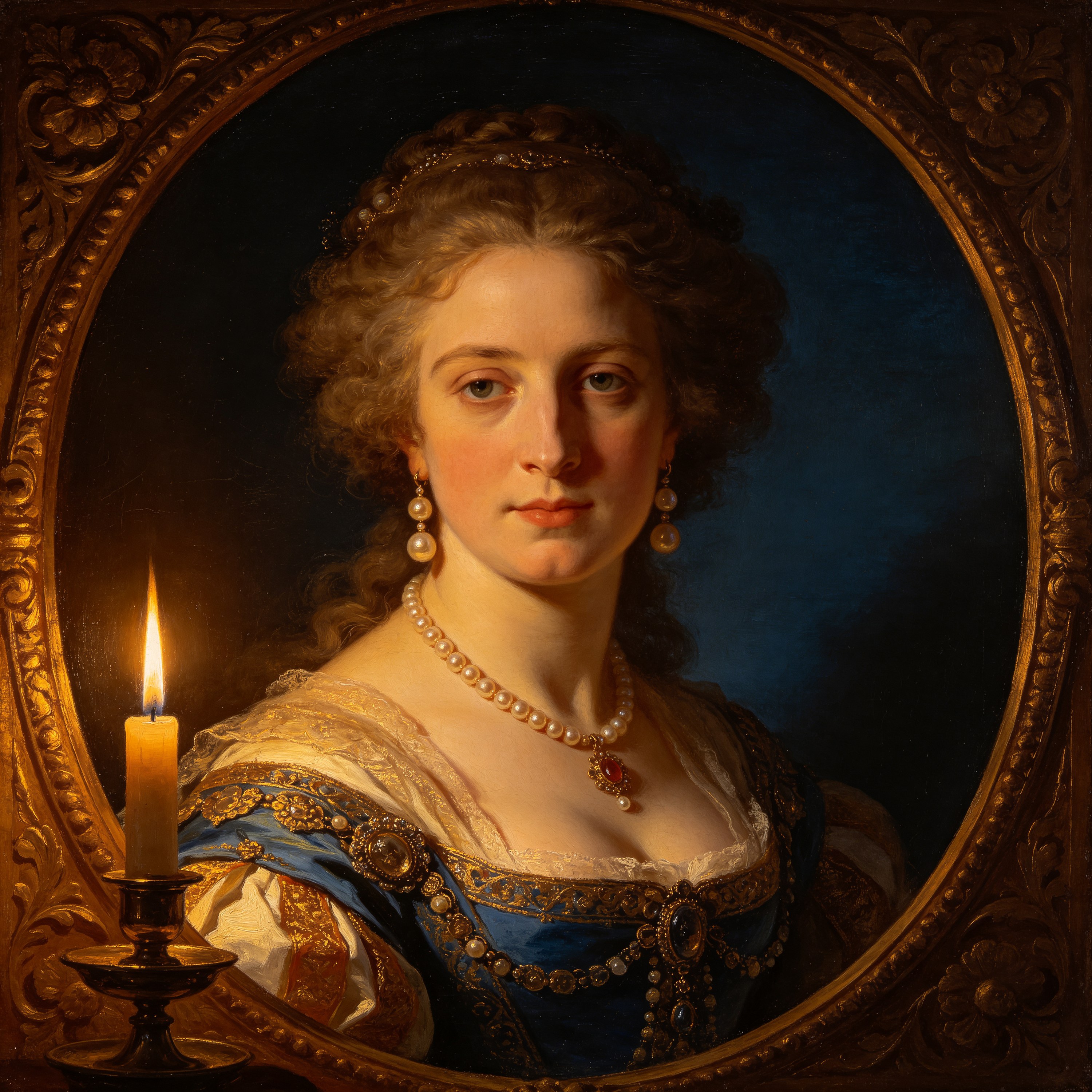 classical oil portra