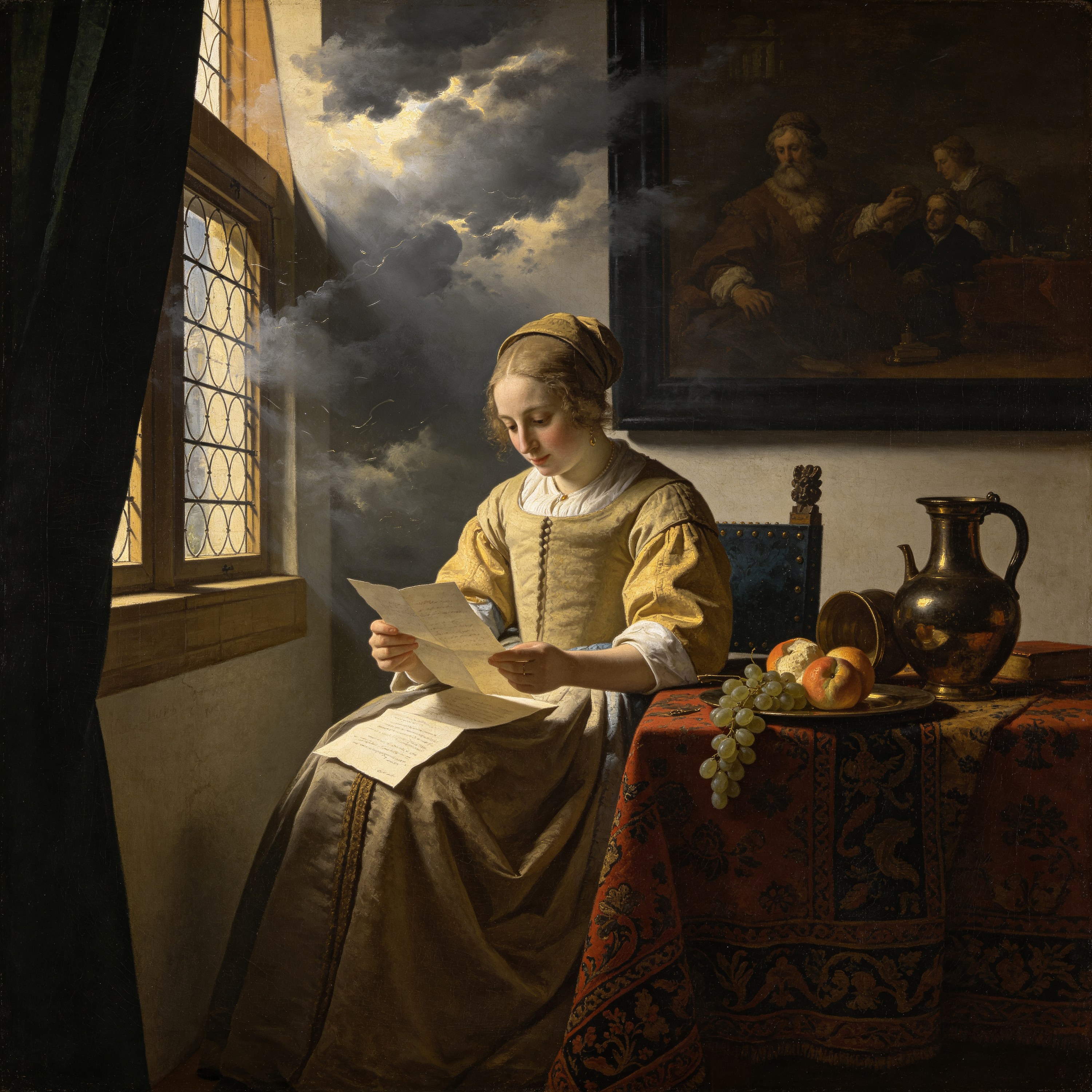Vermeer-style interi