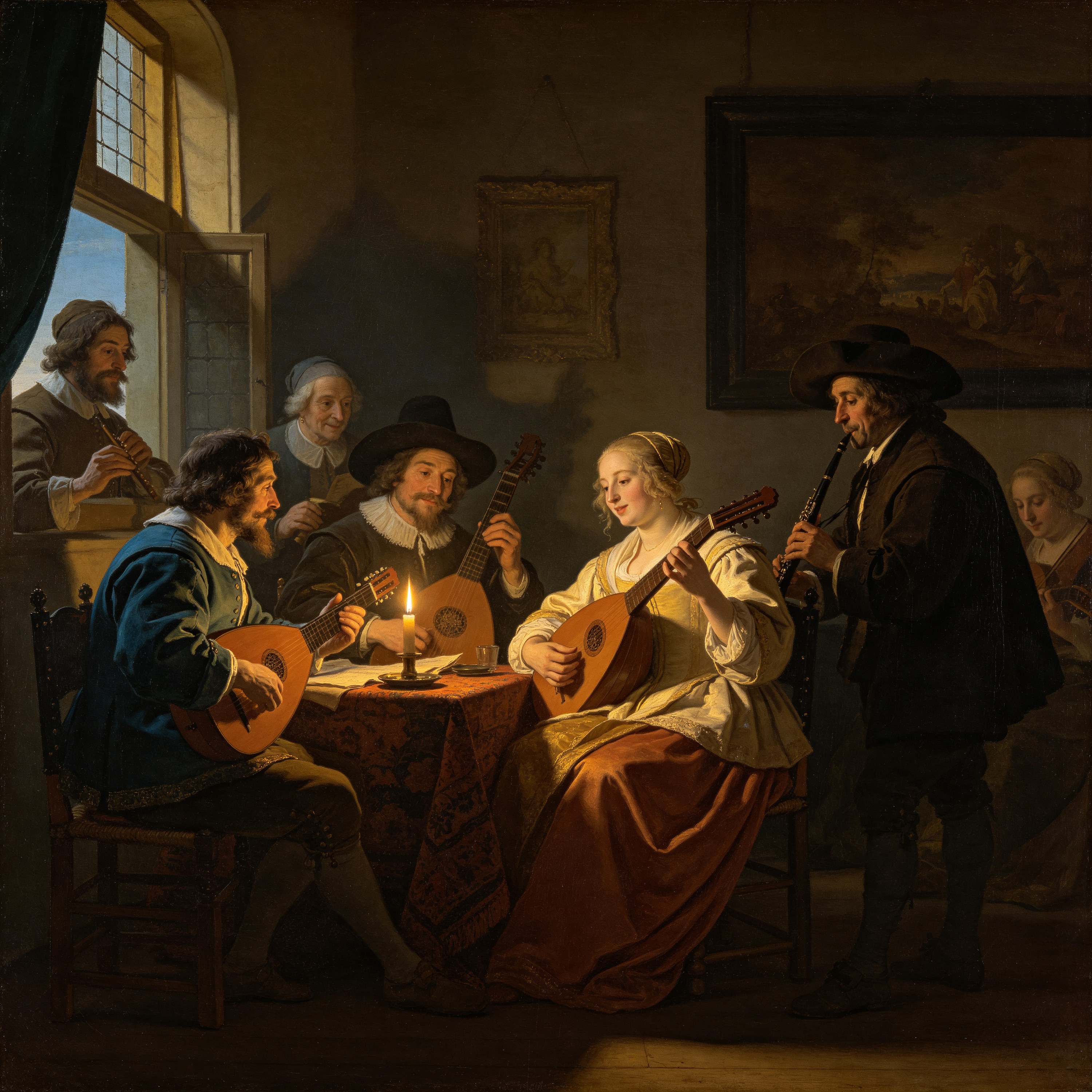 baroque painting of