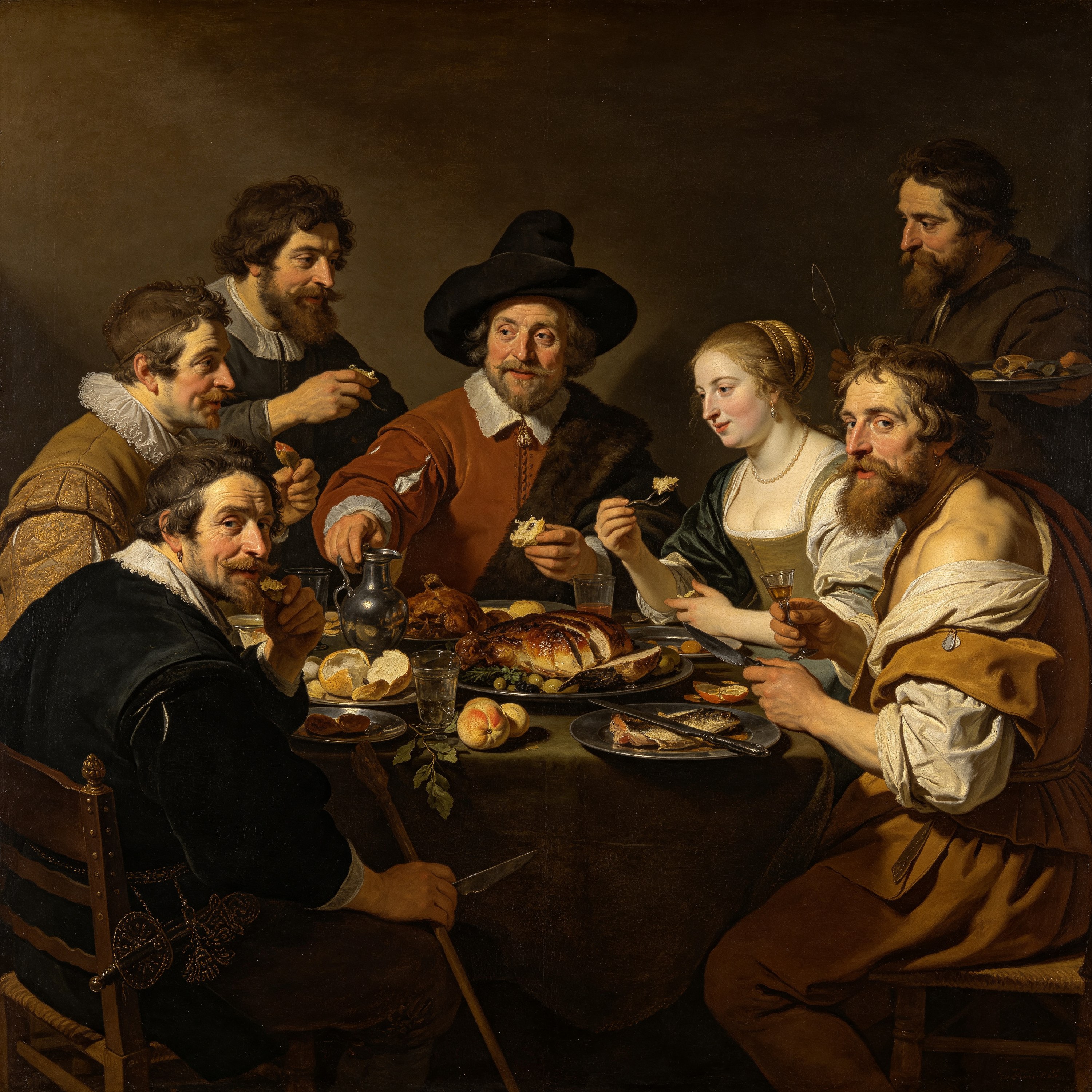 baroque painting of