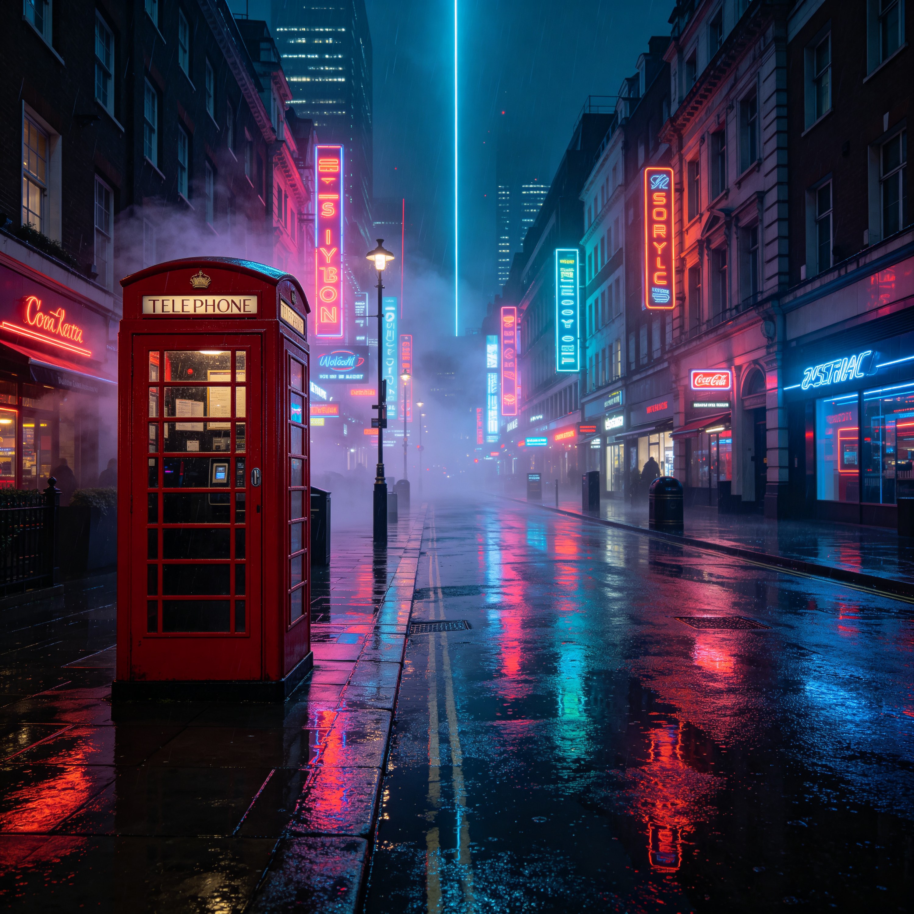 rainy night