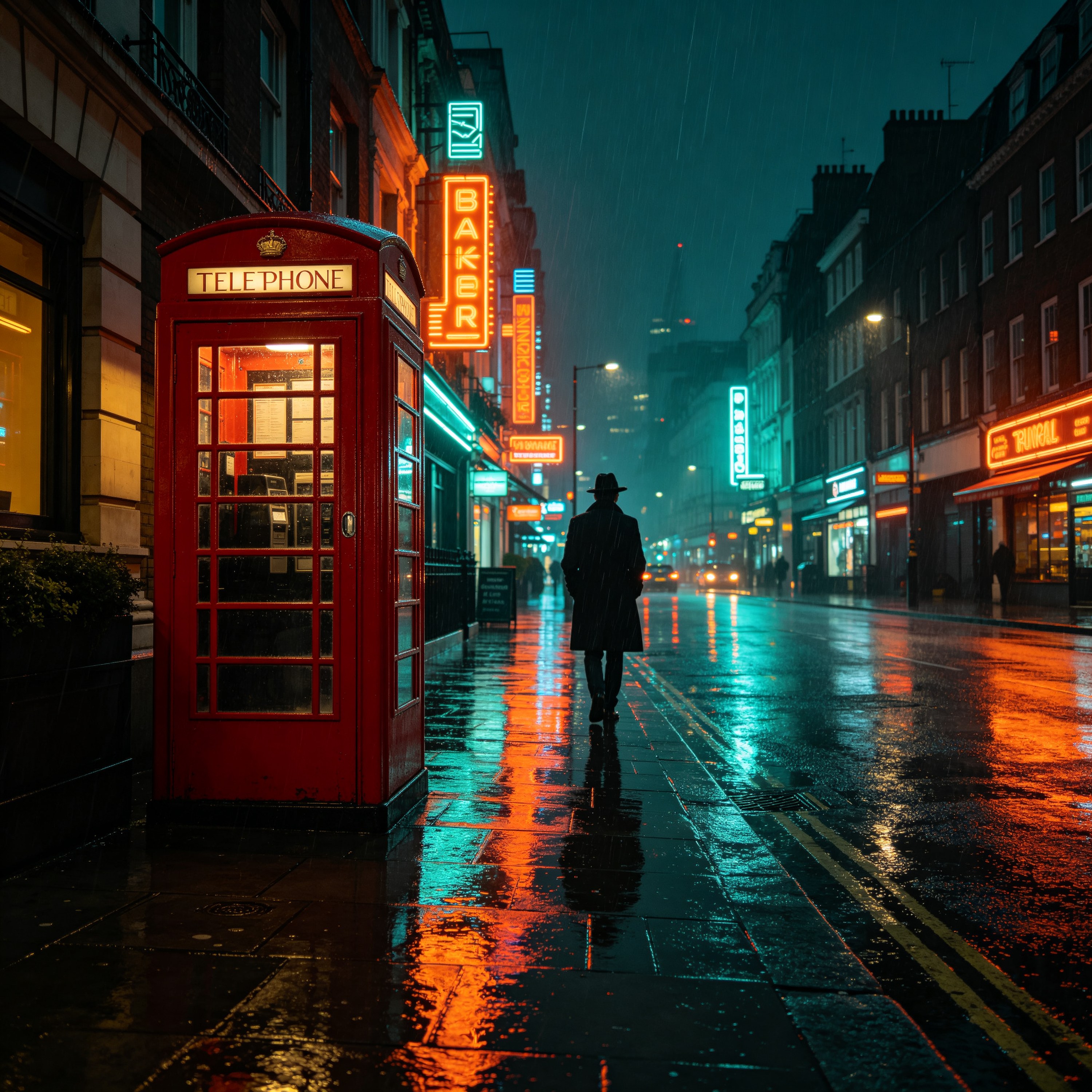rainy night