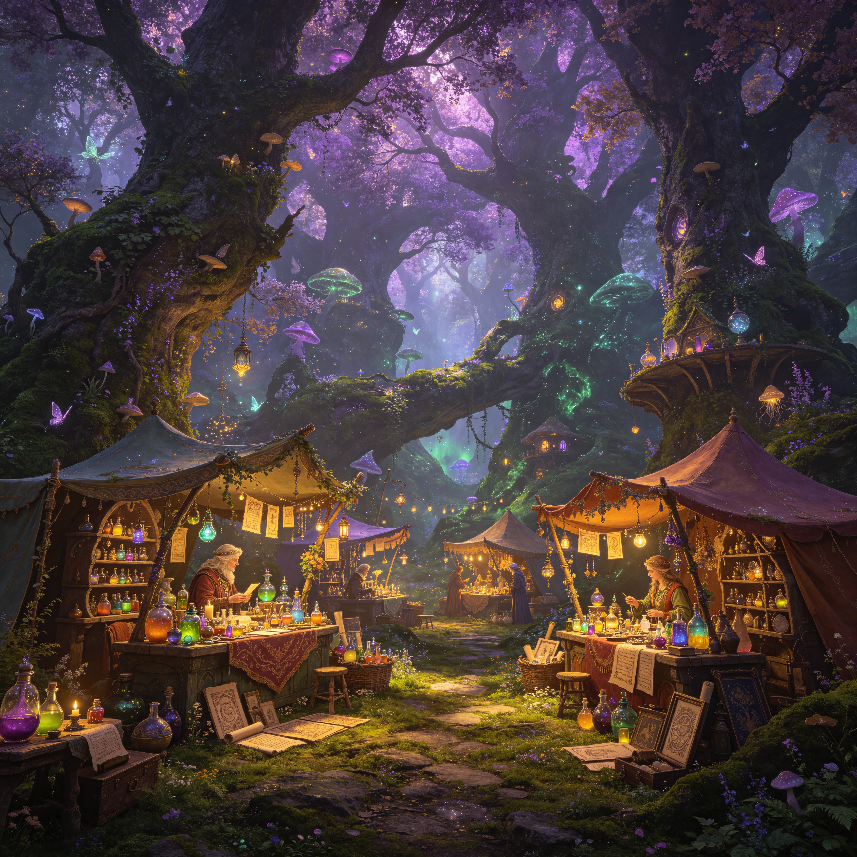 a magical marketplac
