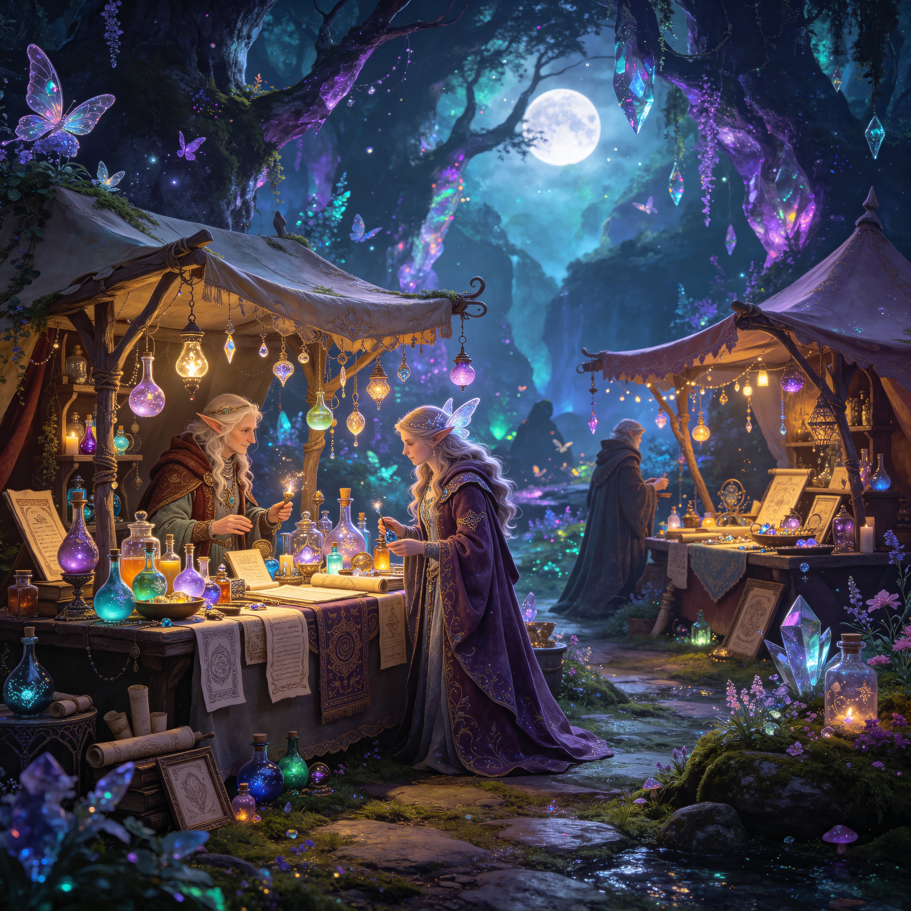 a magical marketplac