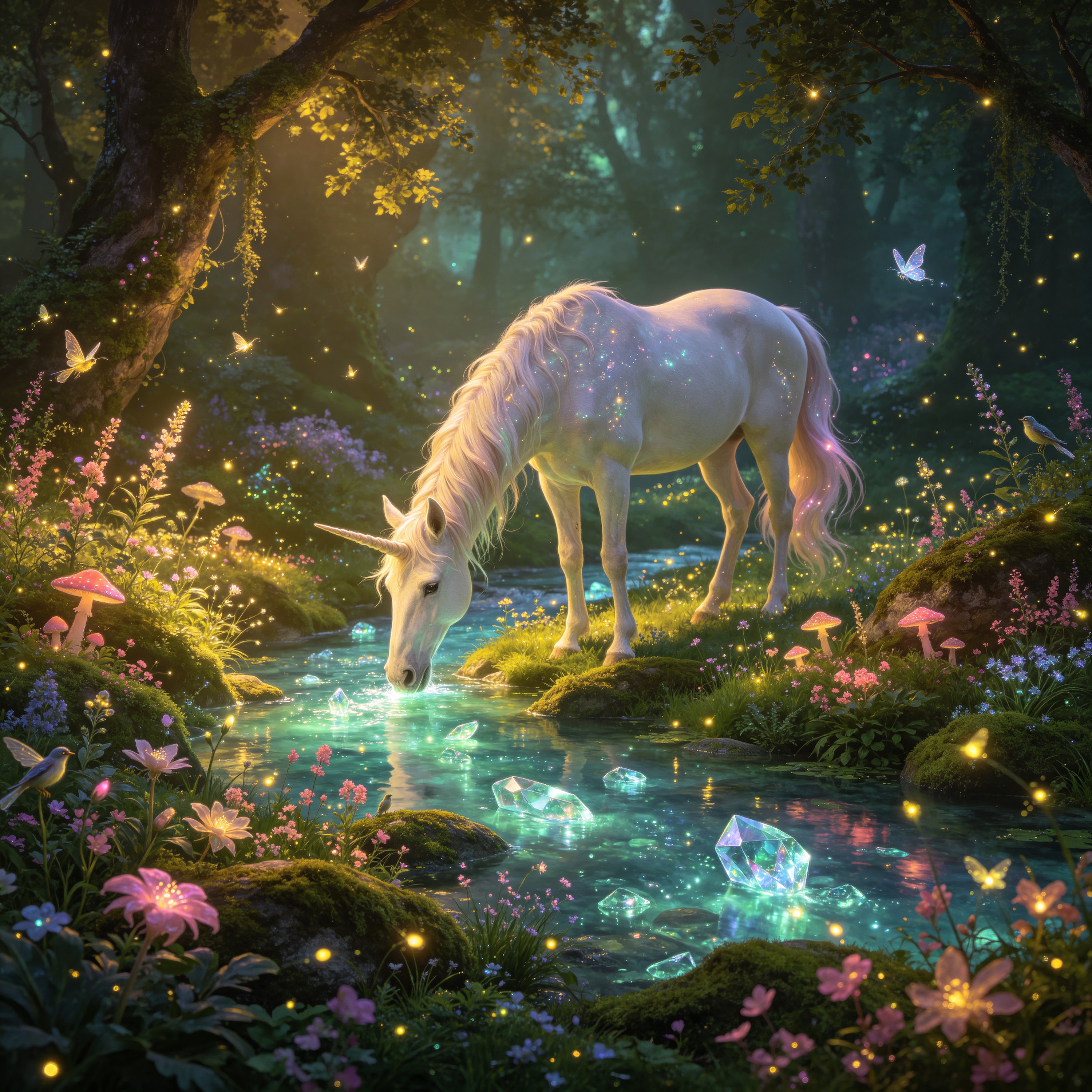 an enchanted meadow
