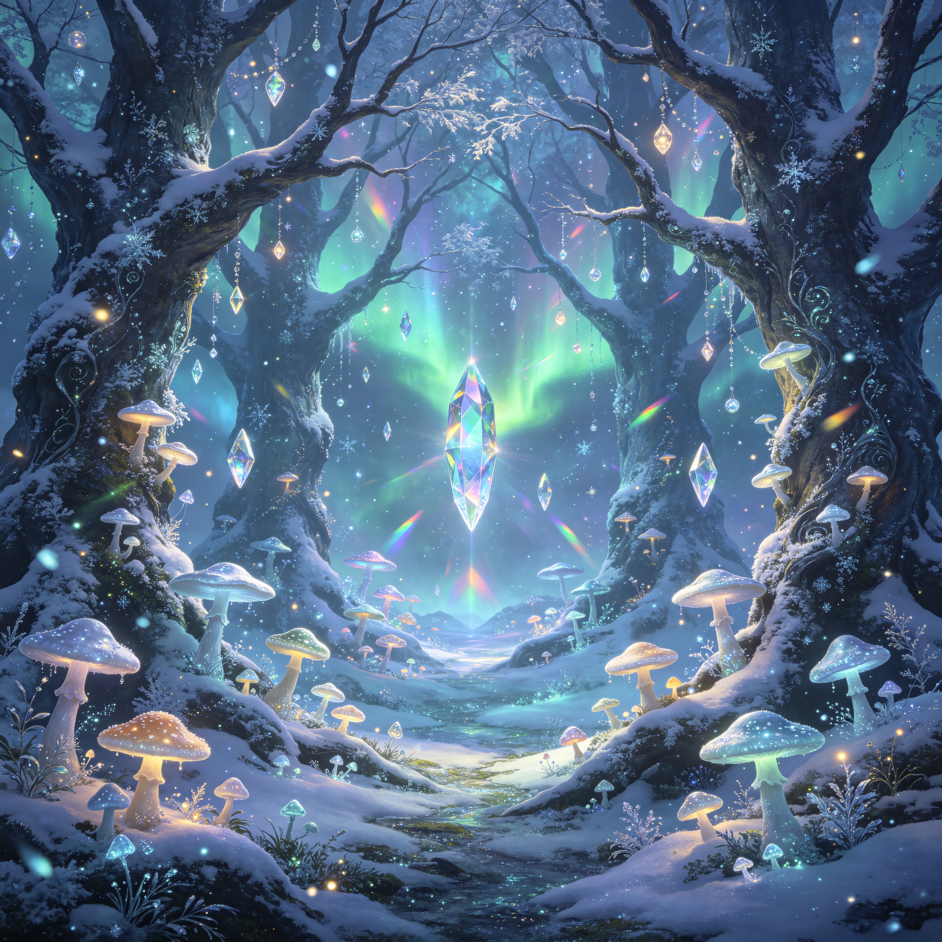an enchanted forest