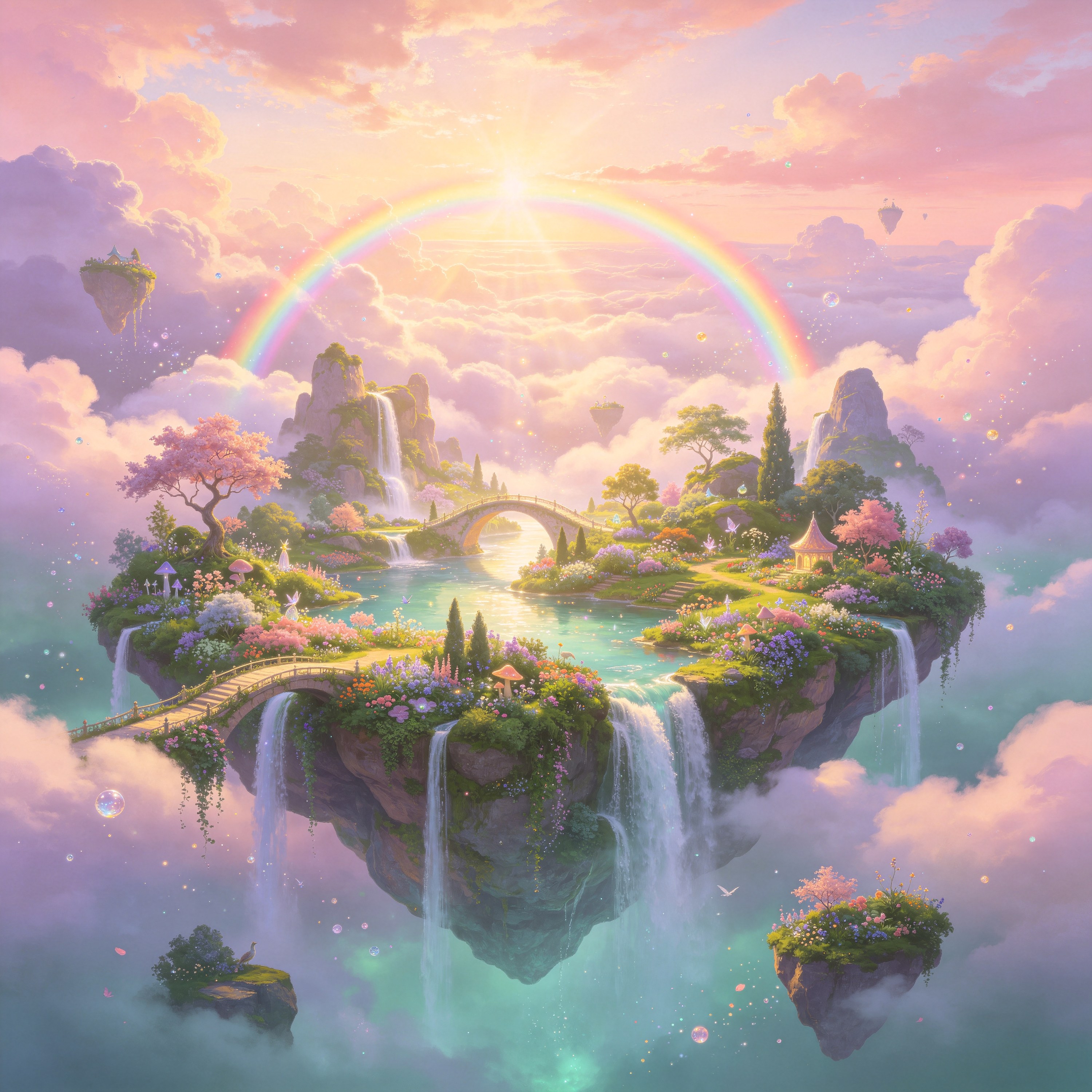 a floating garden