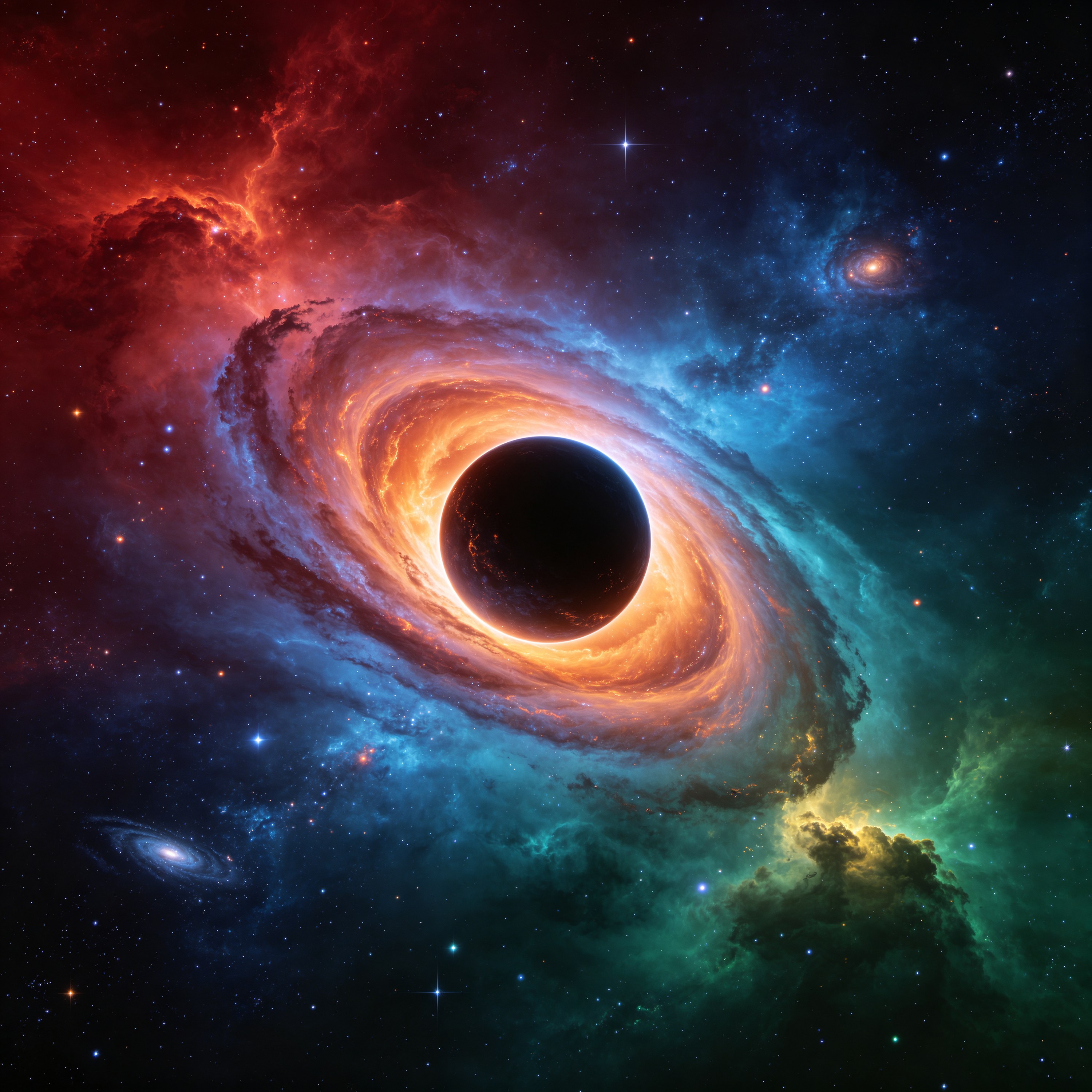 a supermassive black